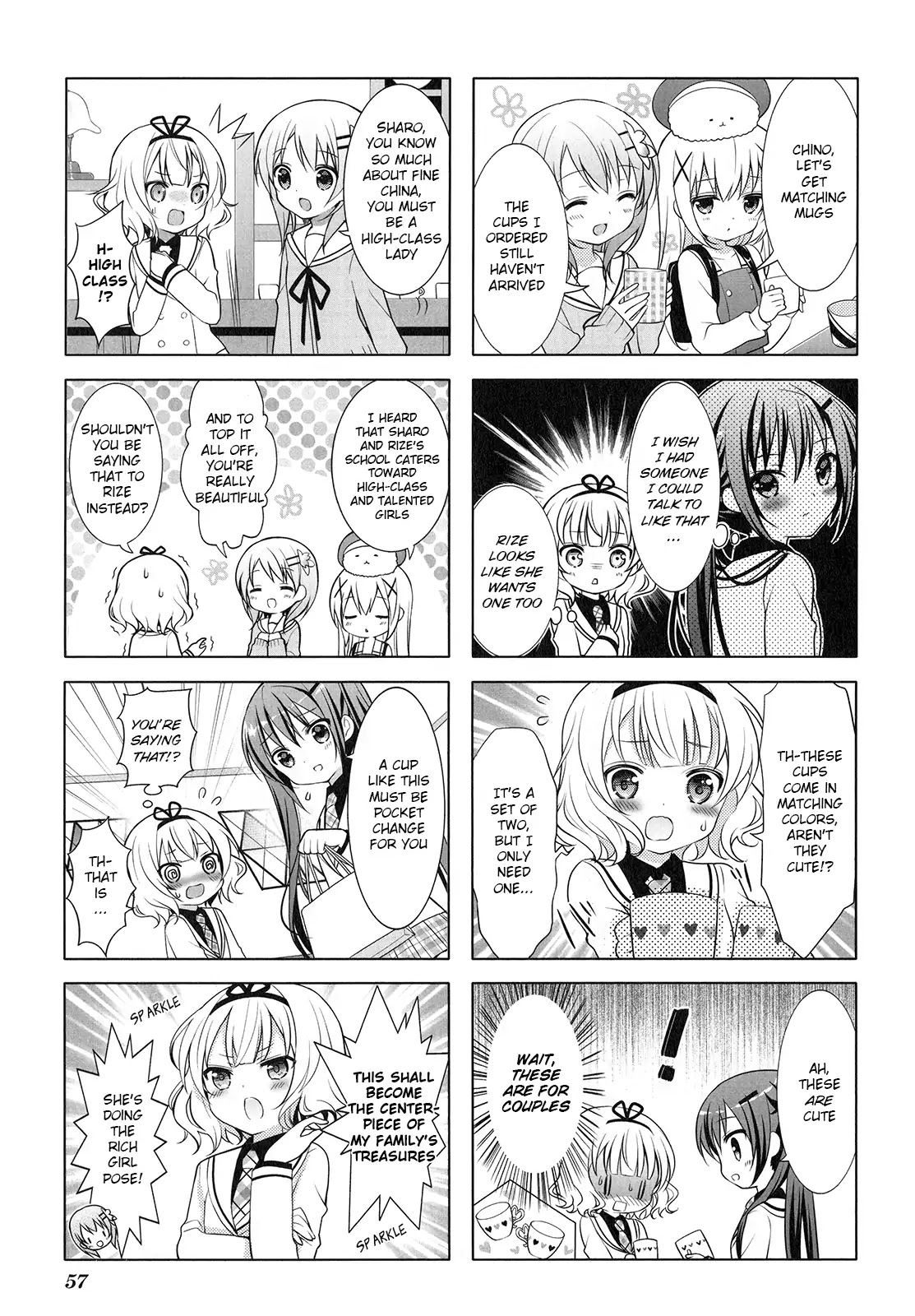 Gochuumon wa Usagi Desu ka? chapter 7 page 7