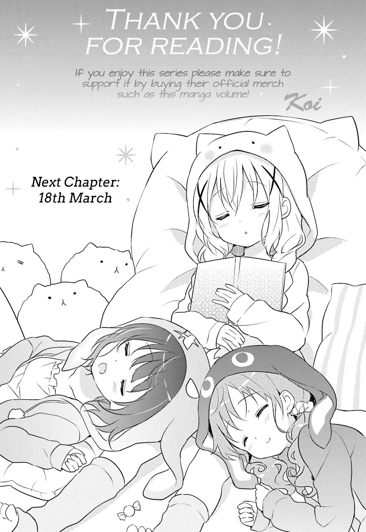 Gochuumon wa Usagi Desu ka? chapter 70 page 9