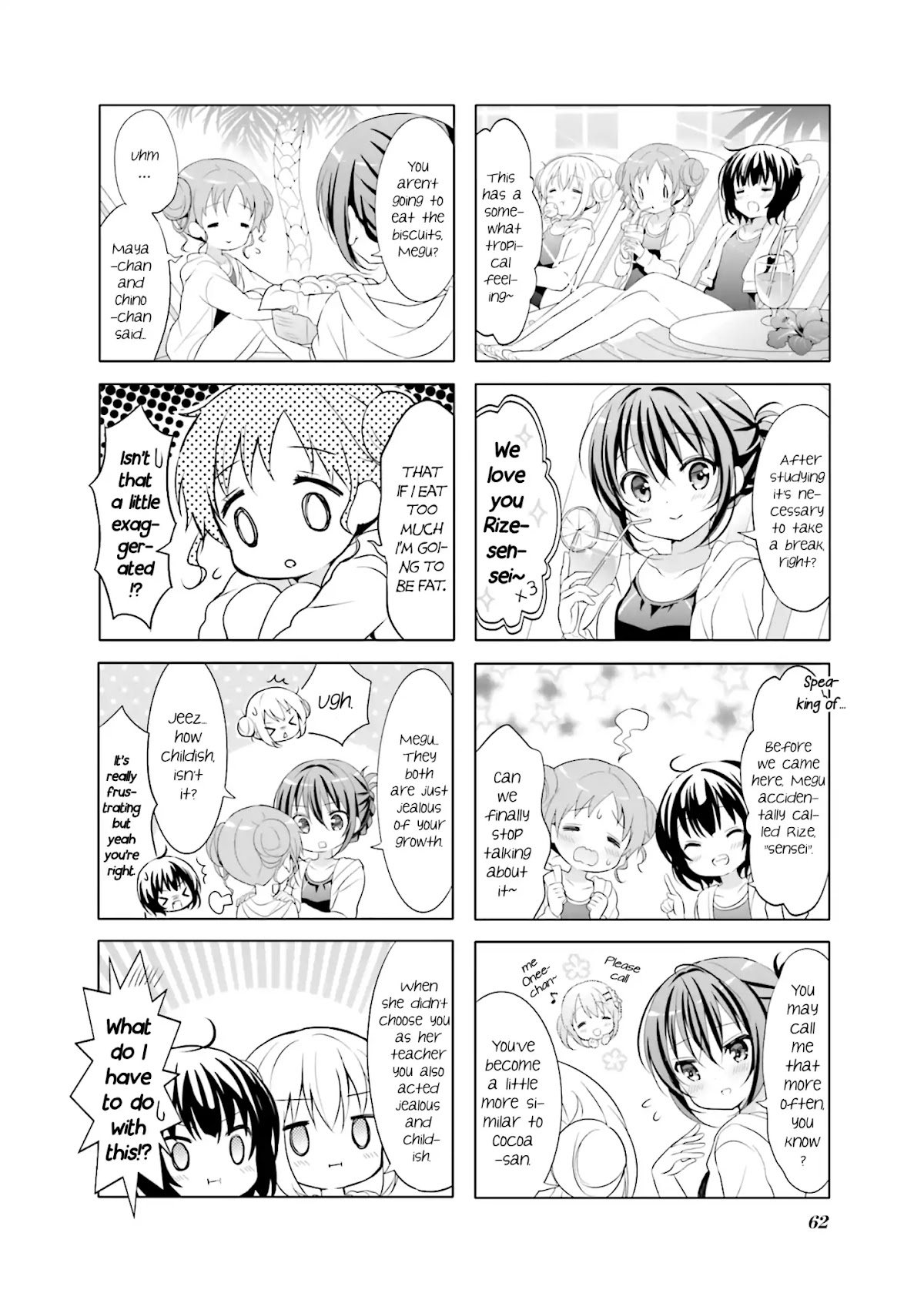 Gochuumon wa Usagi Desu ka? chapter 72 page 6
