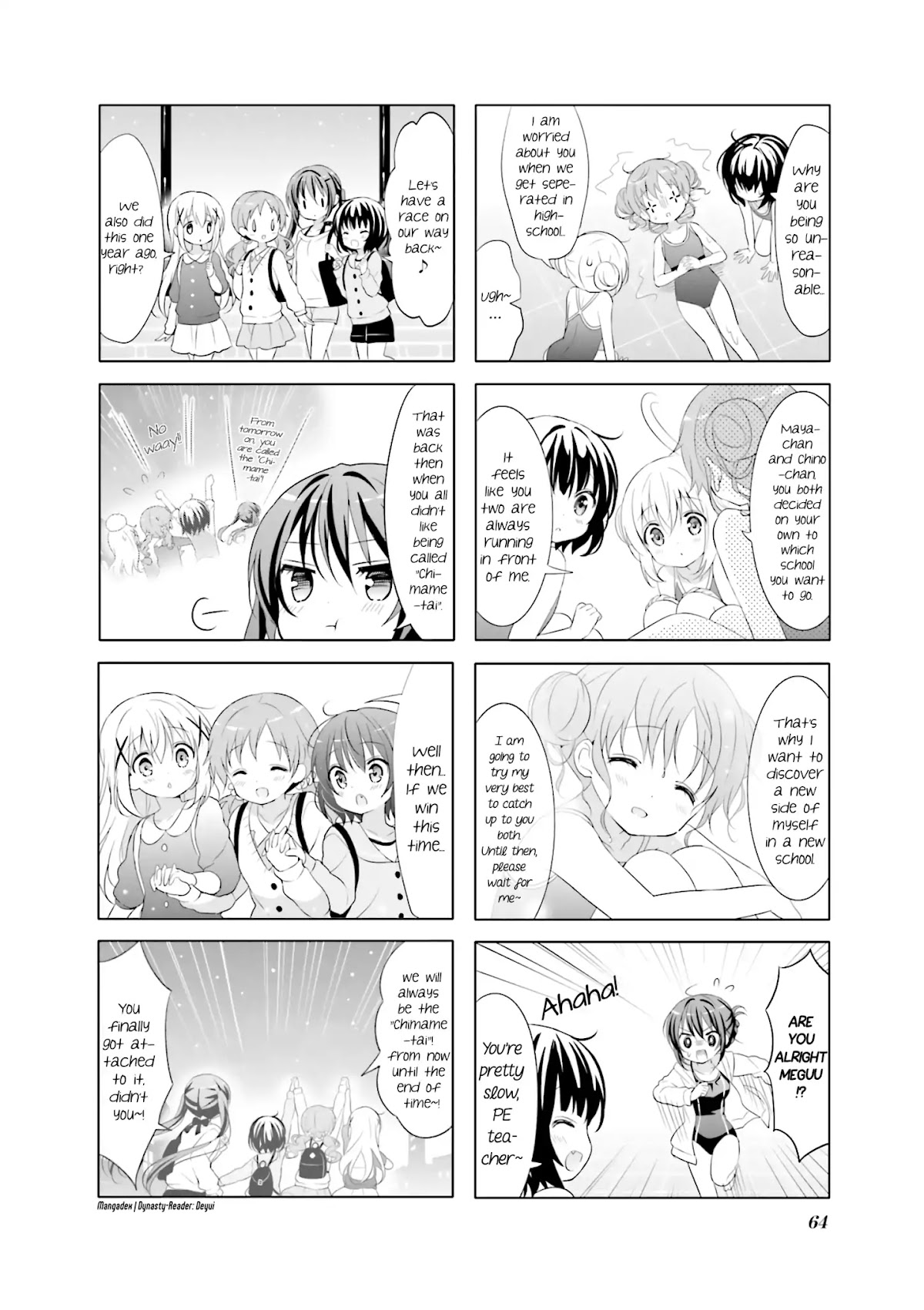 Gochuumon wa Usagi Desu ka? chapter 72 page 8