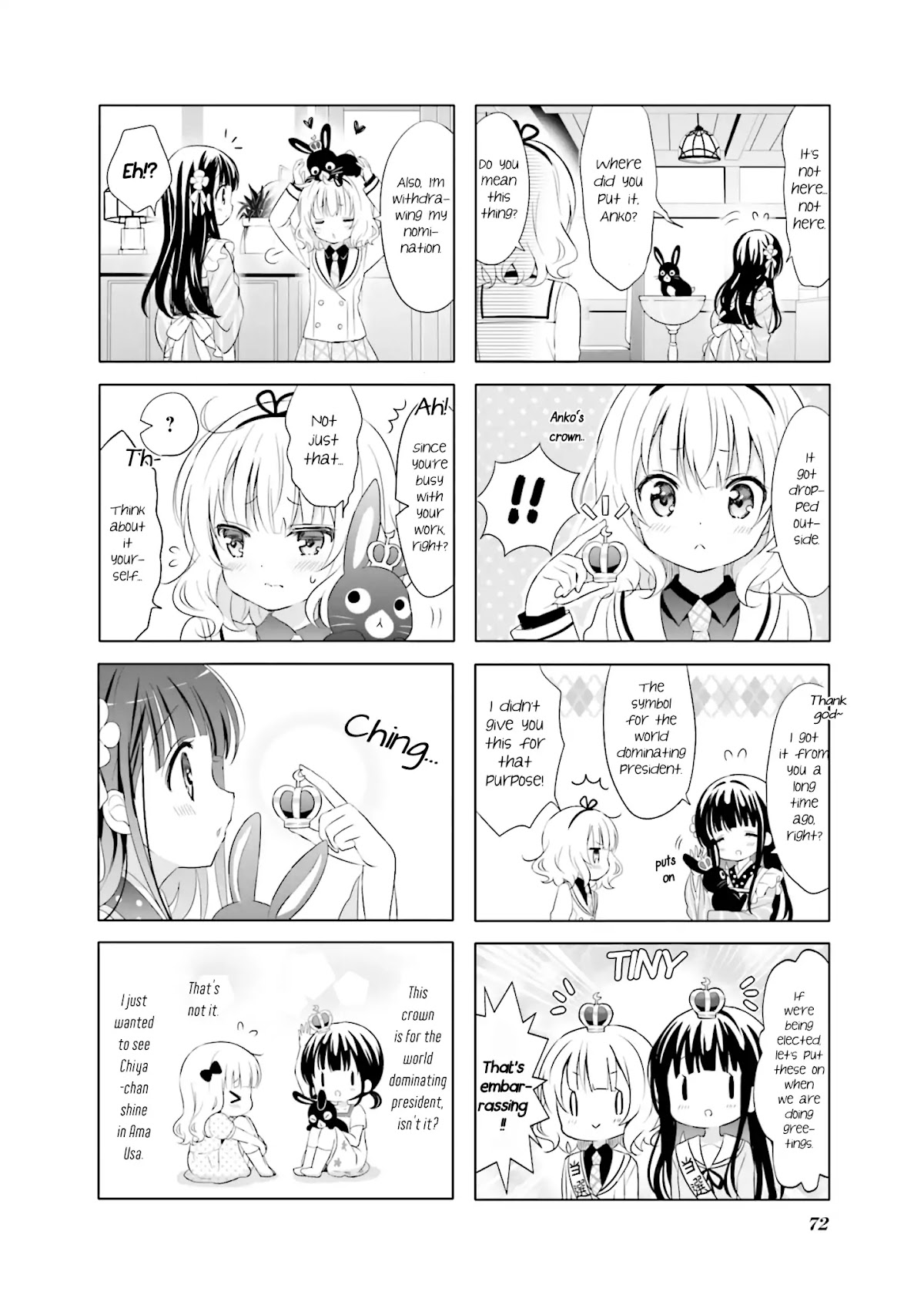 Gochuumon wa Usagi Desu ka? chapter 73 page 6