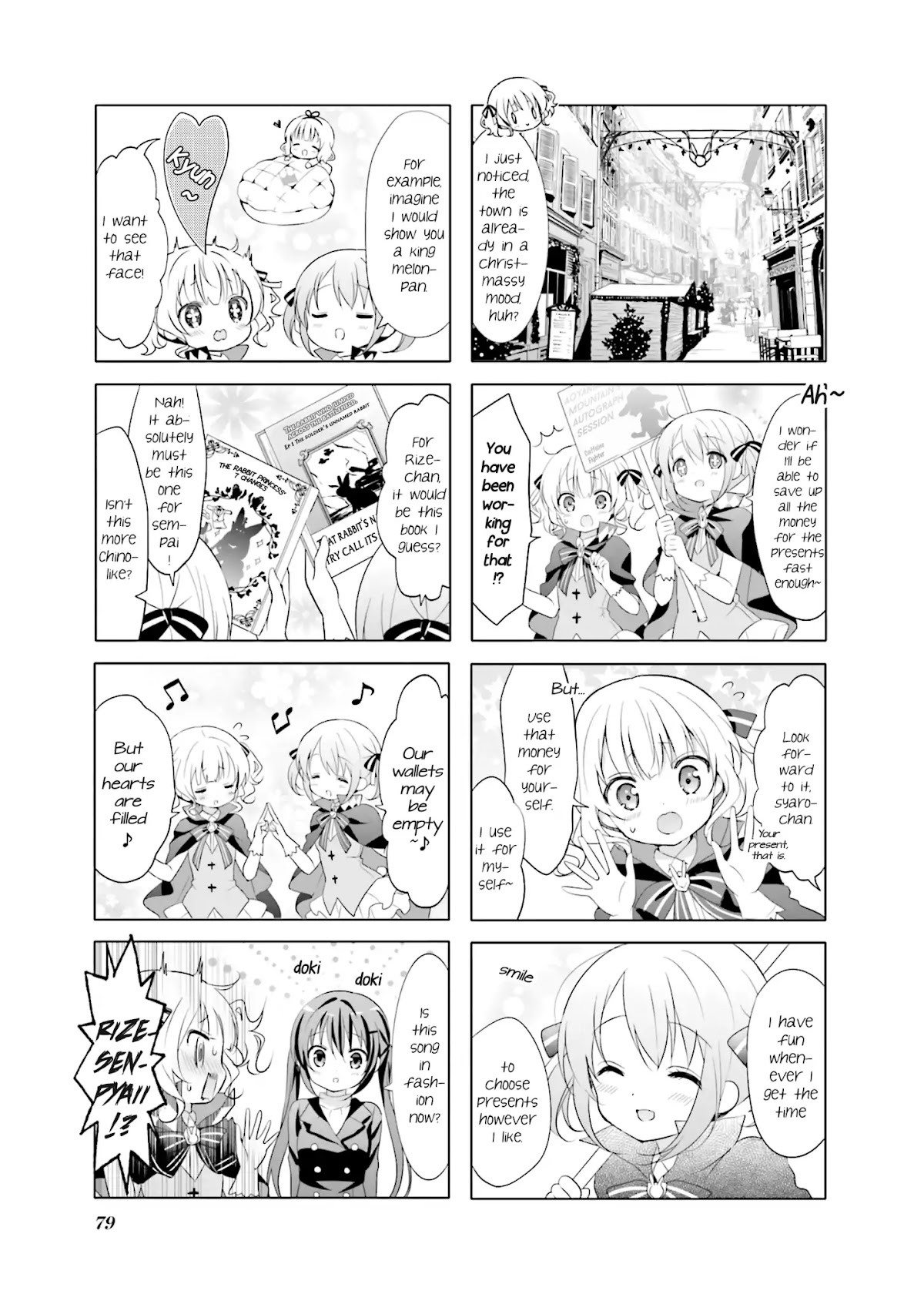 Gochuumon wa Usagi Desu ka? chapter 74 page 5