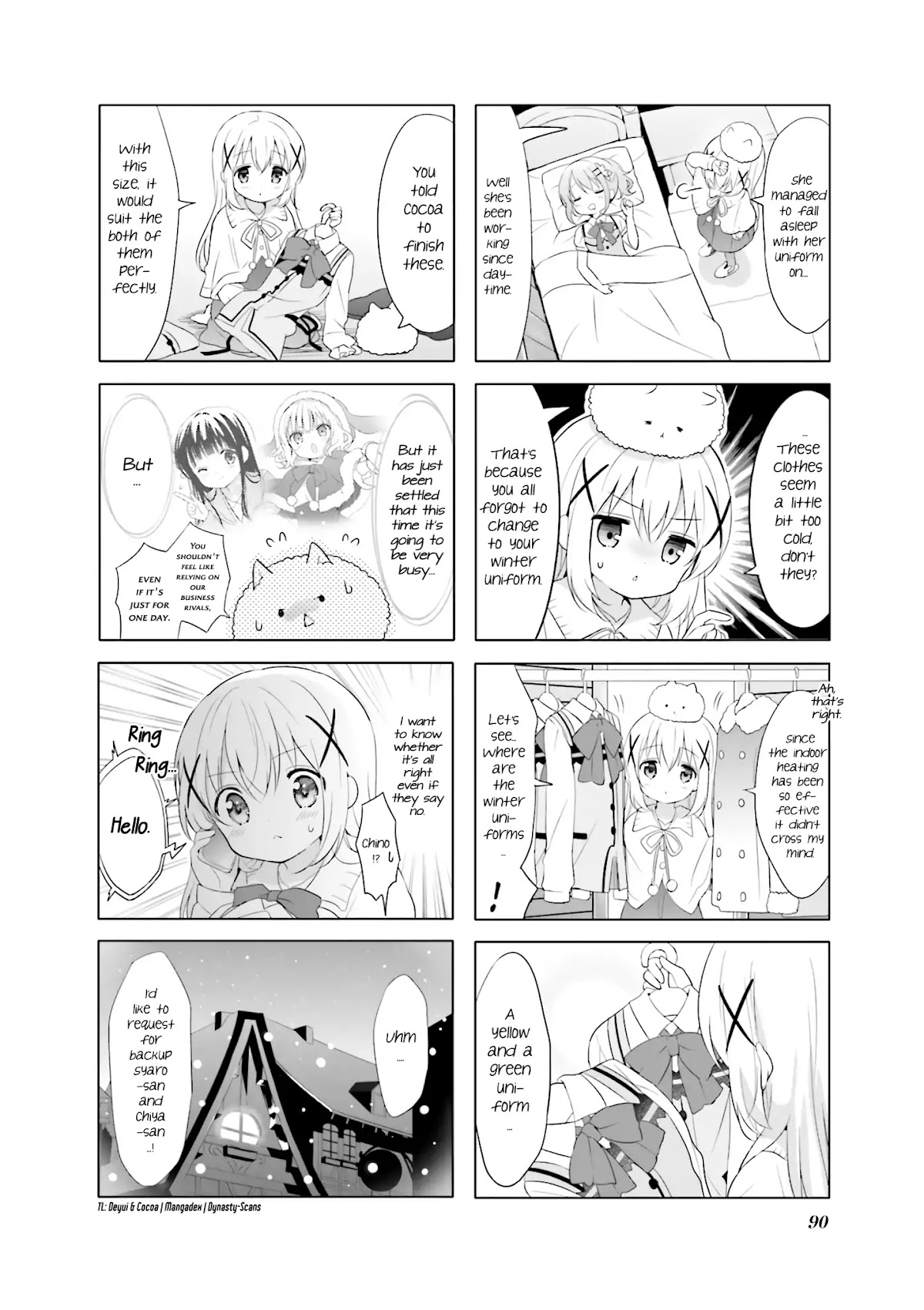 Gochuumon wa Usagi Desu ka? chapter 75 page 8