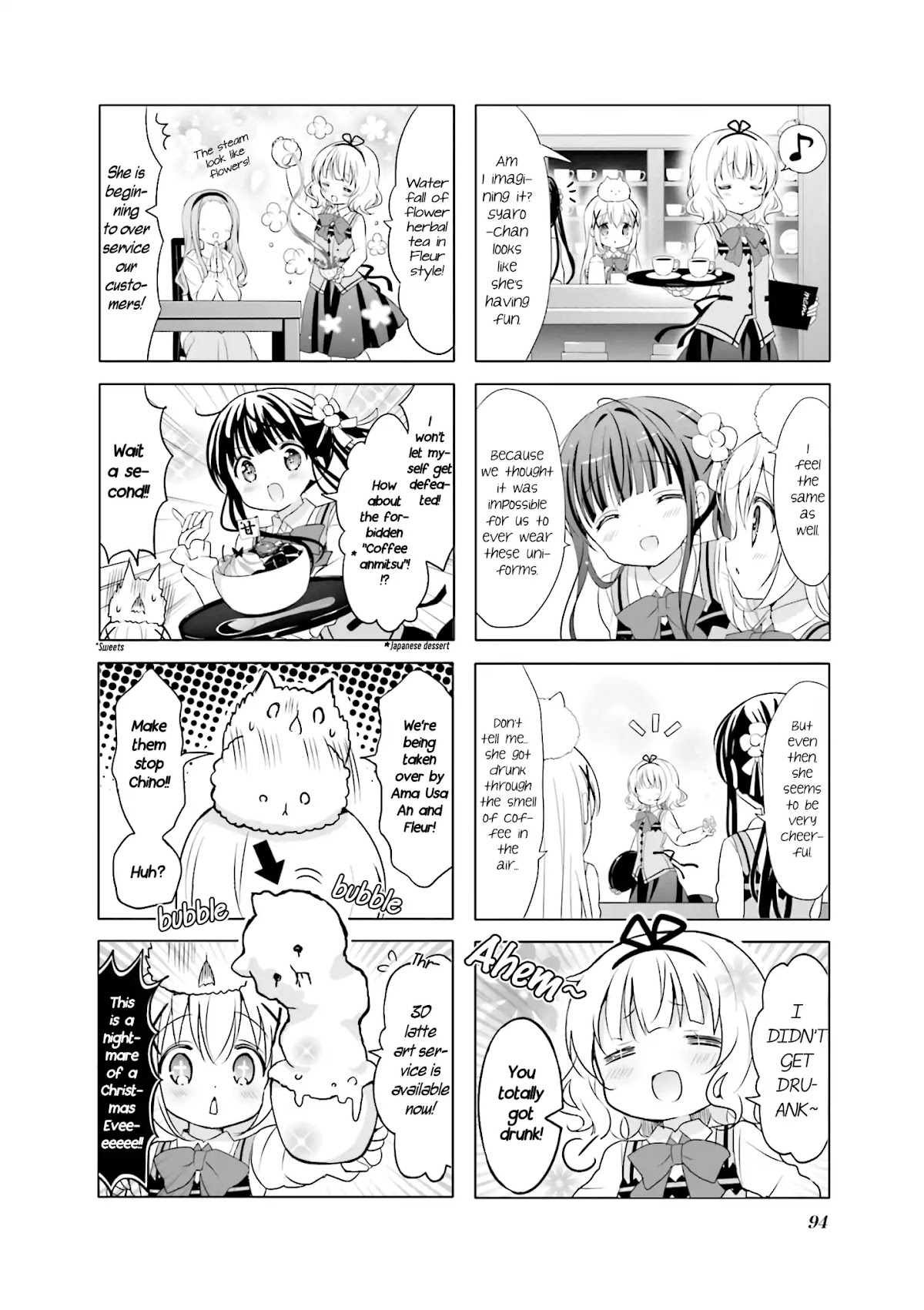 Gochuumon wa Usagi Desu ka? chapter 76 page 4
