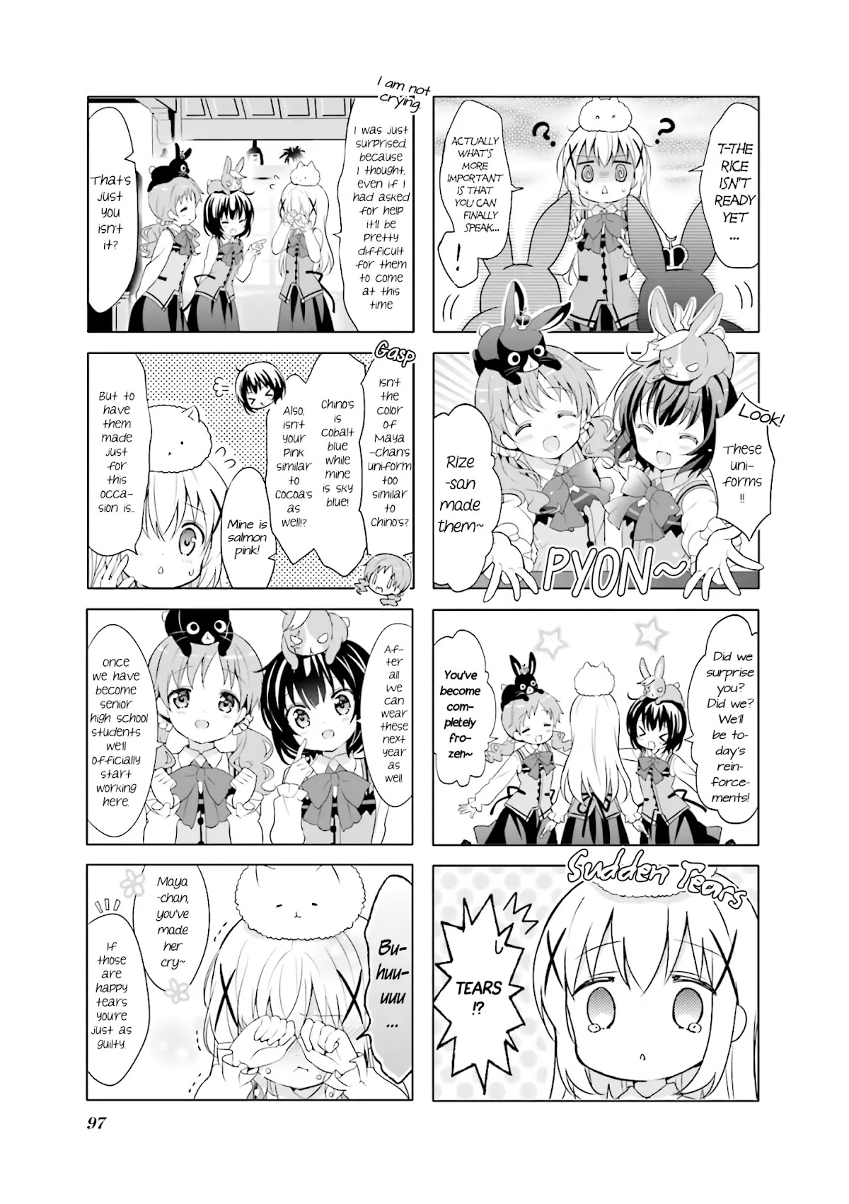 Gochuumon wa Usagi Desu ka? chapter 76 page 7