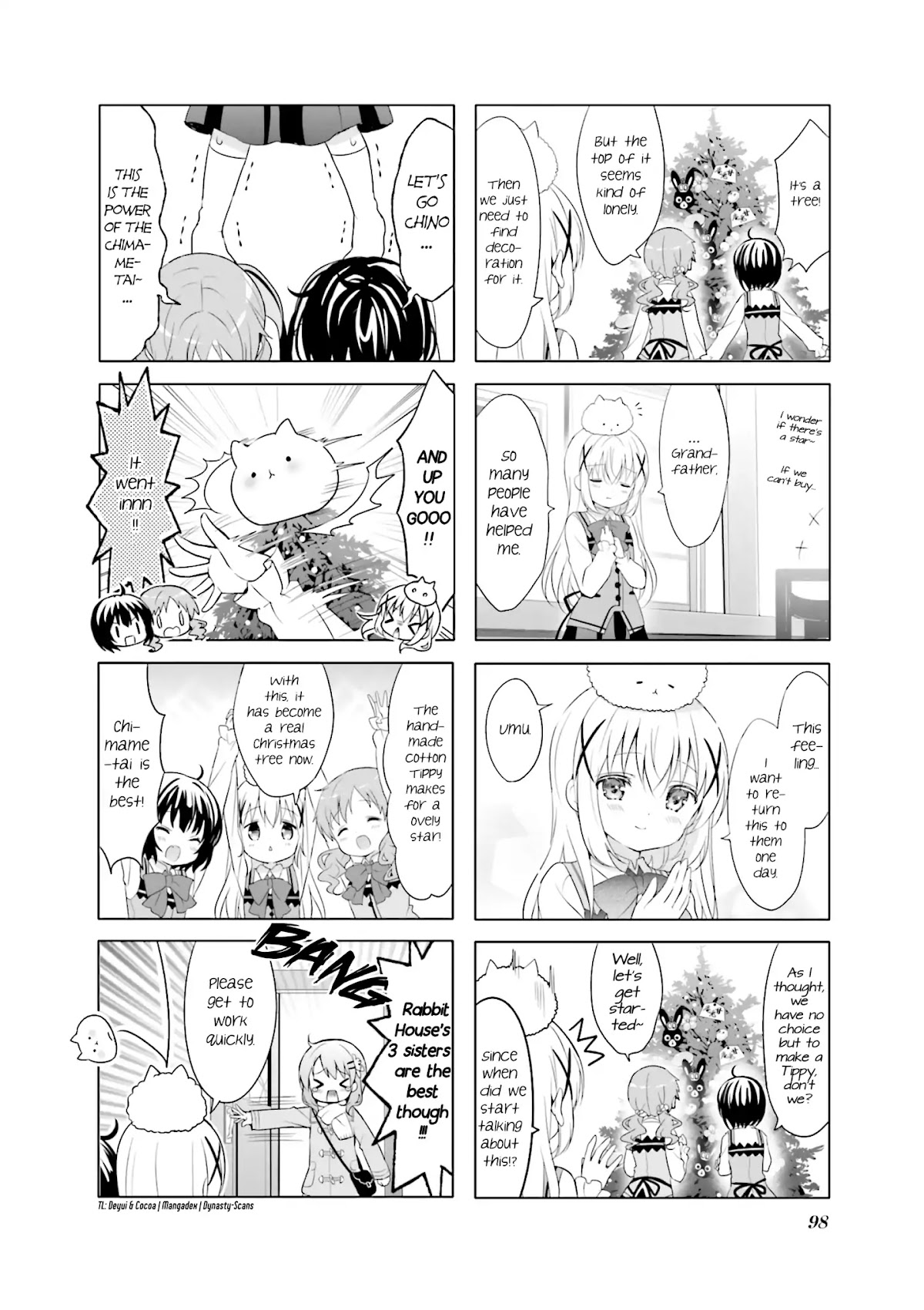 Gochuumon wa Usagi Desu ka? chapter 76 page 8