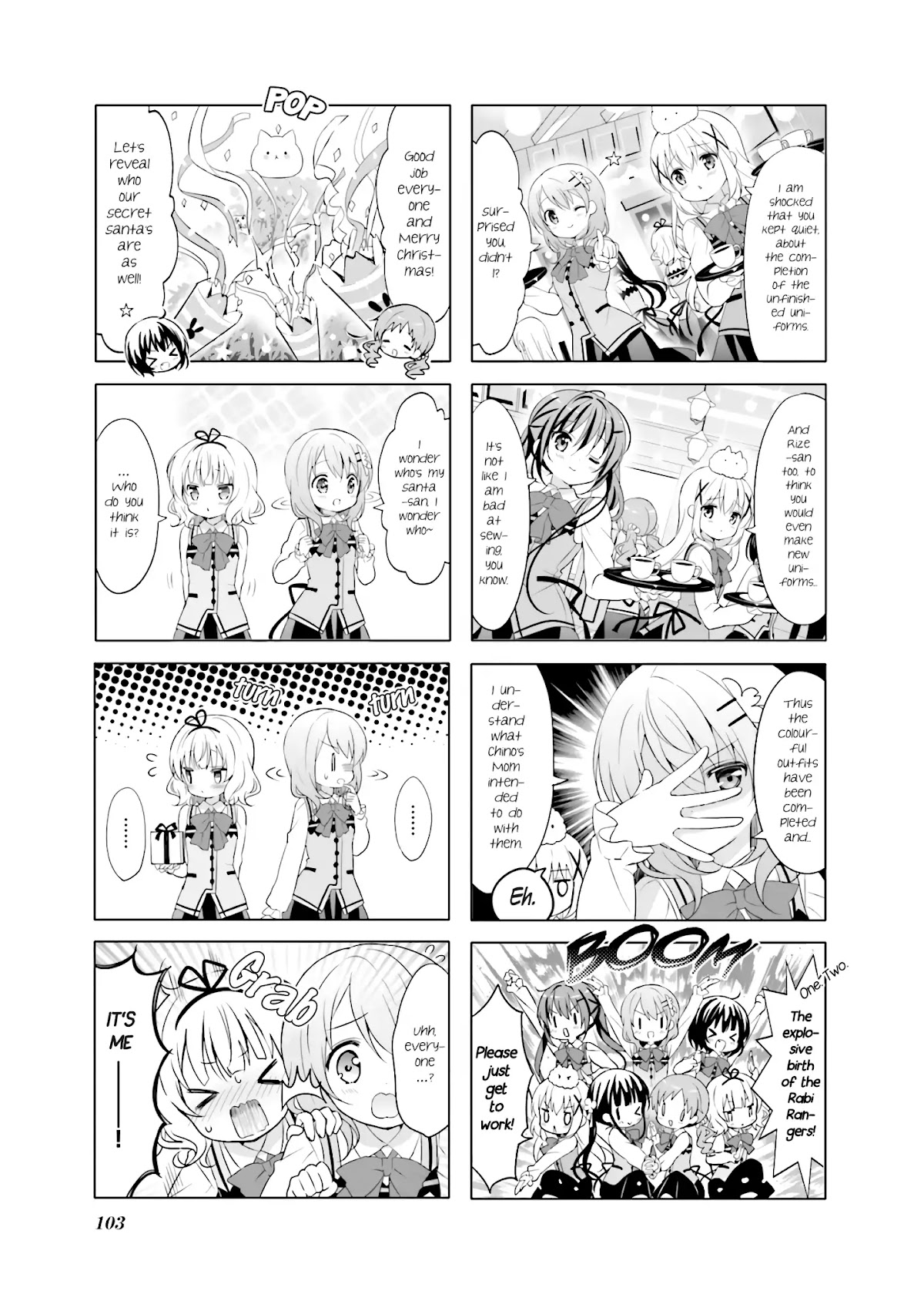 Gochuumon wa Usagi Desu ka? chapter 77 page 3