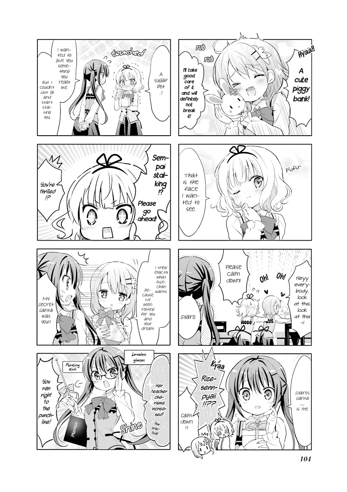 Gochuumon wa Usagi Desu ka? chapter 77 page 4