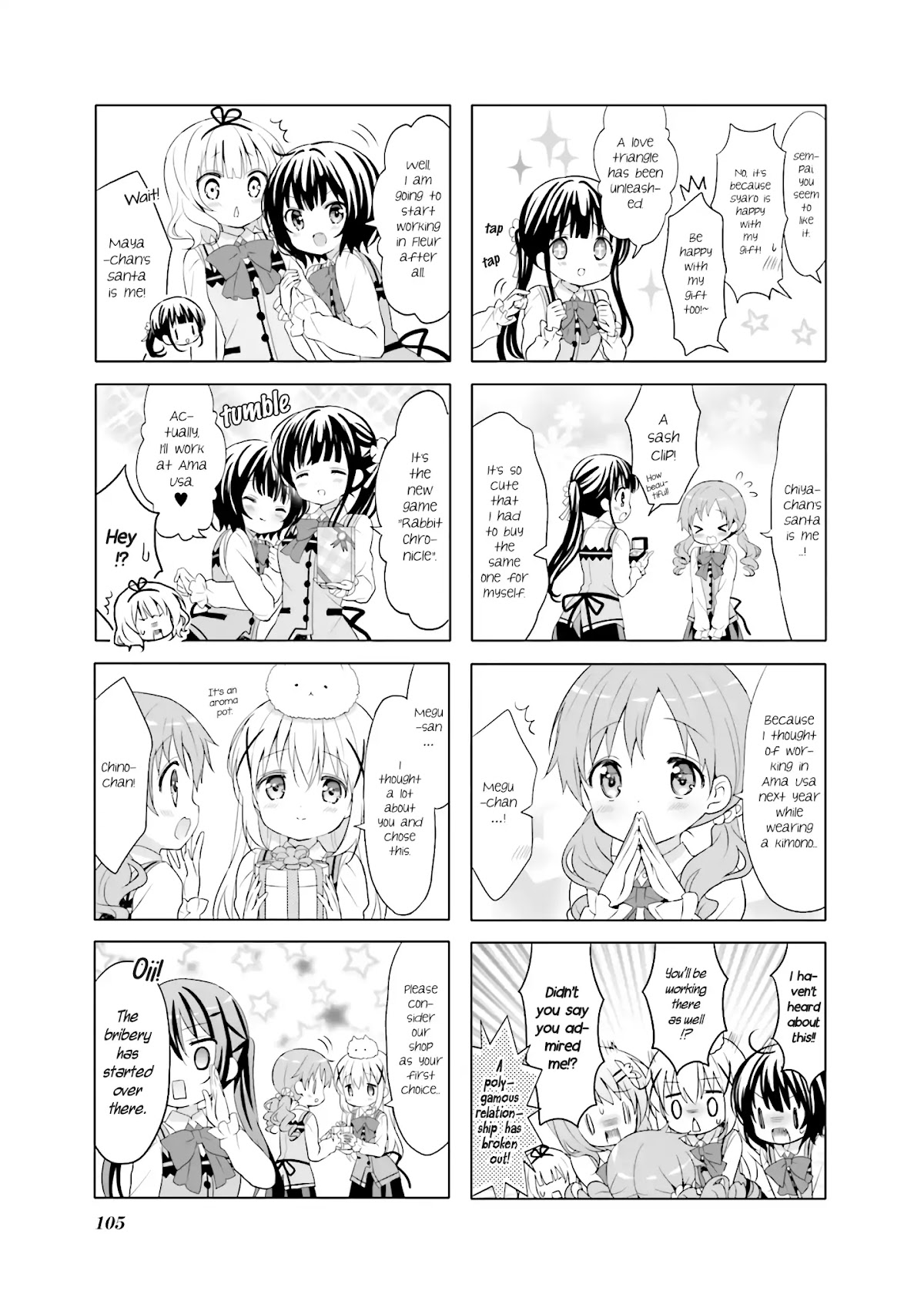 Gochuumon wa Usagi Desu ka? chapter 77 page 5