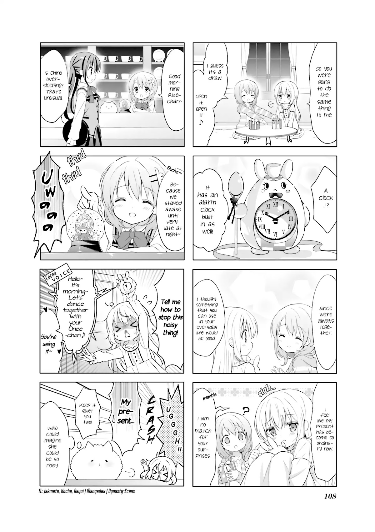 Gochuumon wa Usagi Desu ka? chapter 77 page 8