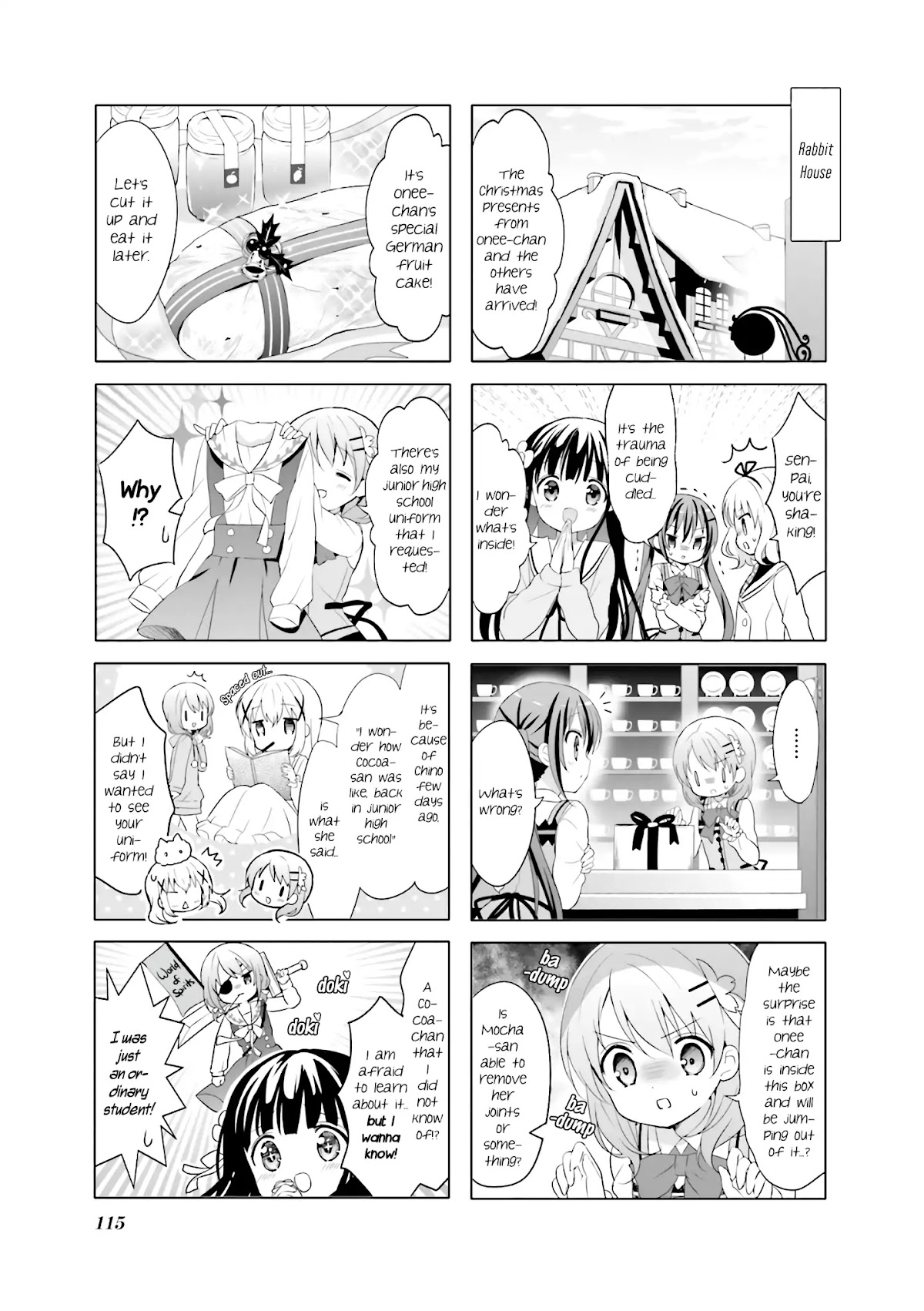 Gochuumon wa Usagi Desu ka? chapter 78 page 5