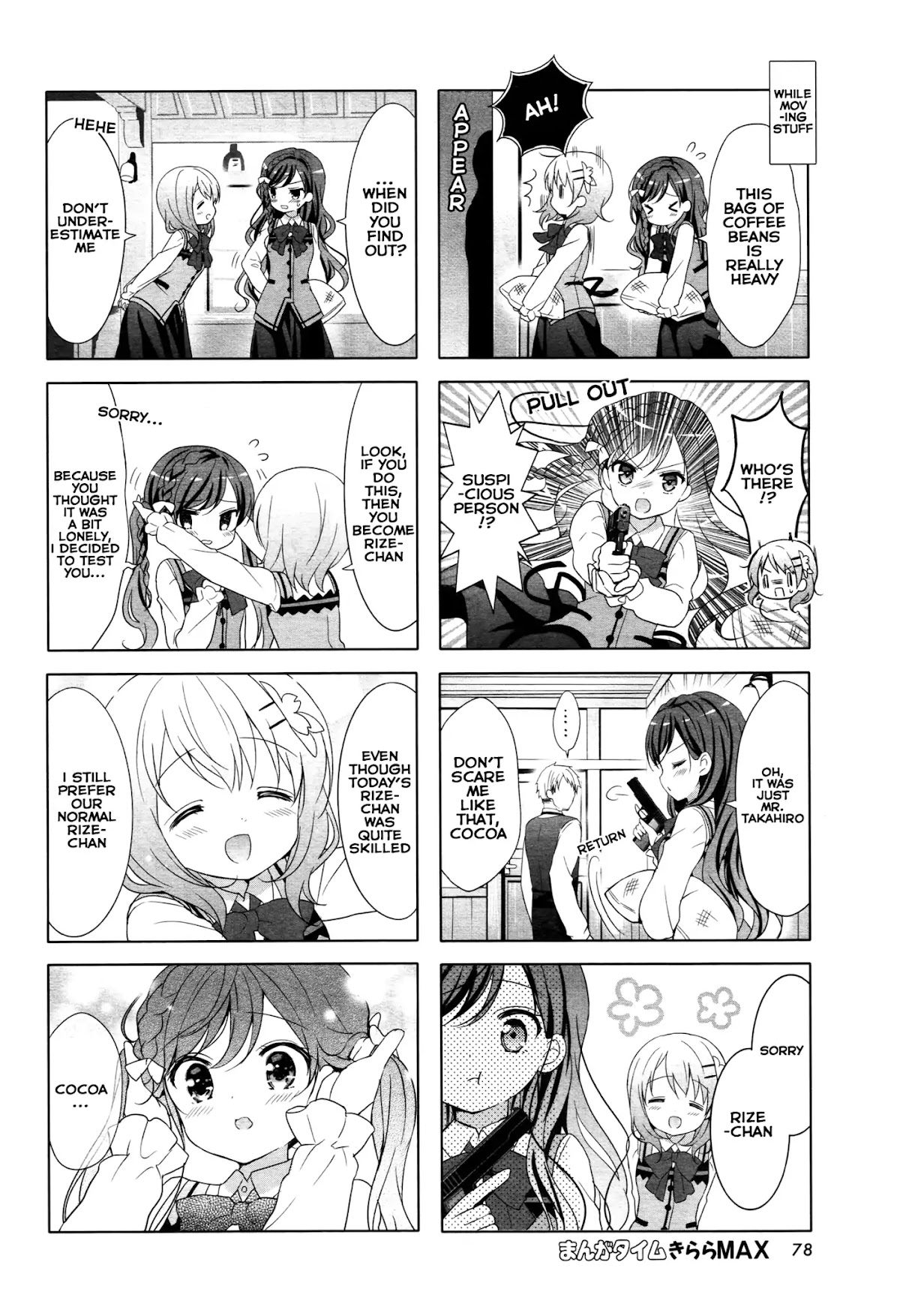Gochuumon wa Usagi Desu ka? chapter 79 page 7