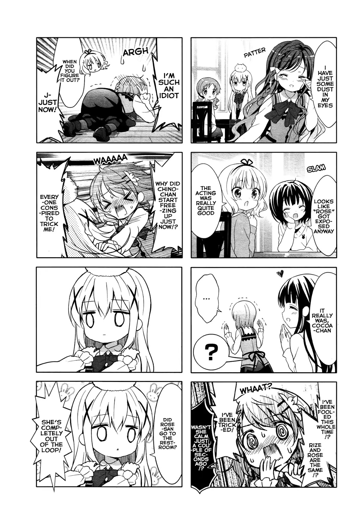 Gochuumon wa Usagi Desu ka? chapter 79 page 8