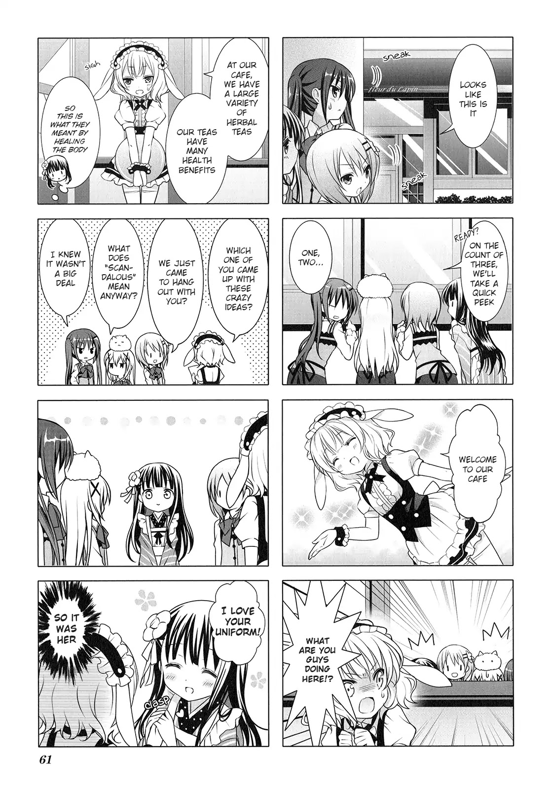 Gochuumon wa Usagi Desu ka? chapter 8 page 3