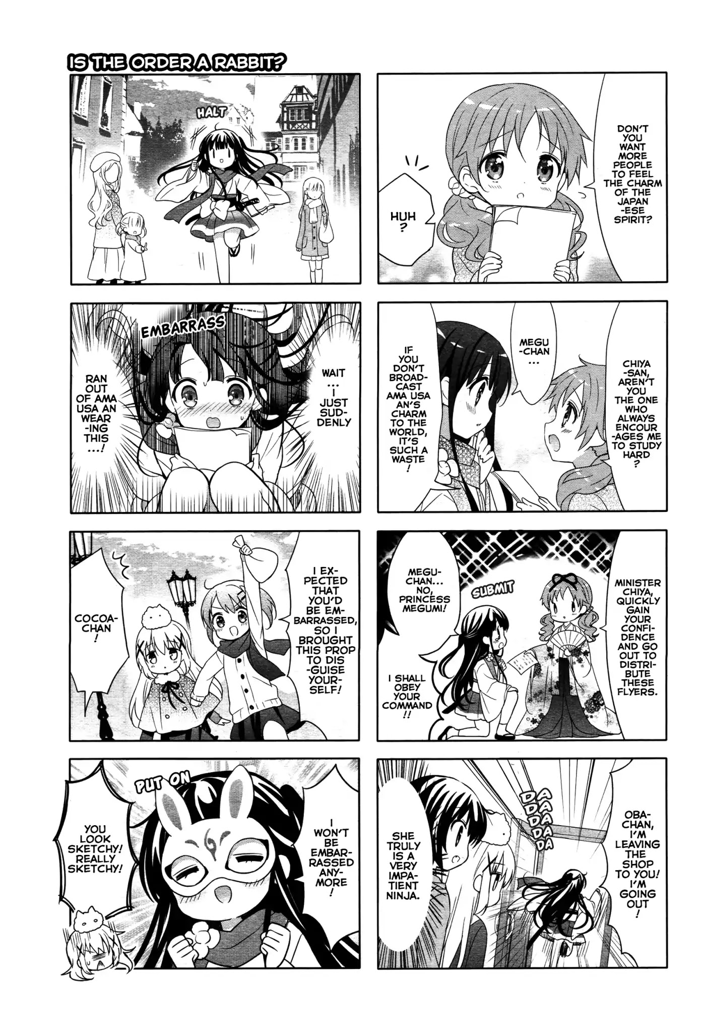 Gochuumon wa Usagi Desu ka? chapter 81 page 4