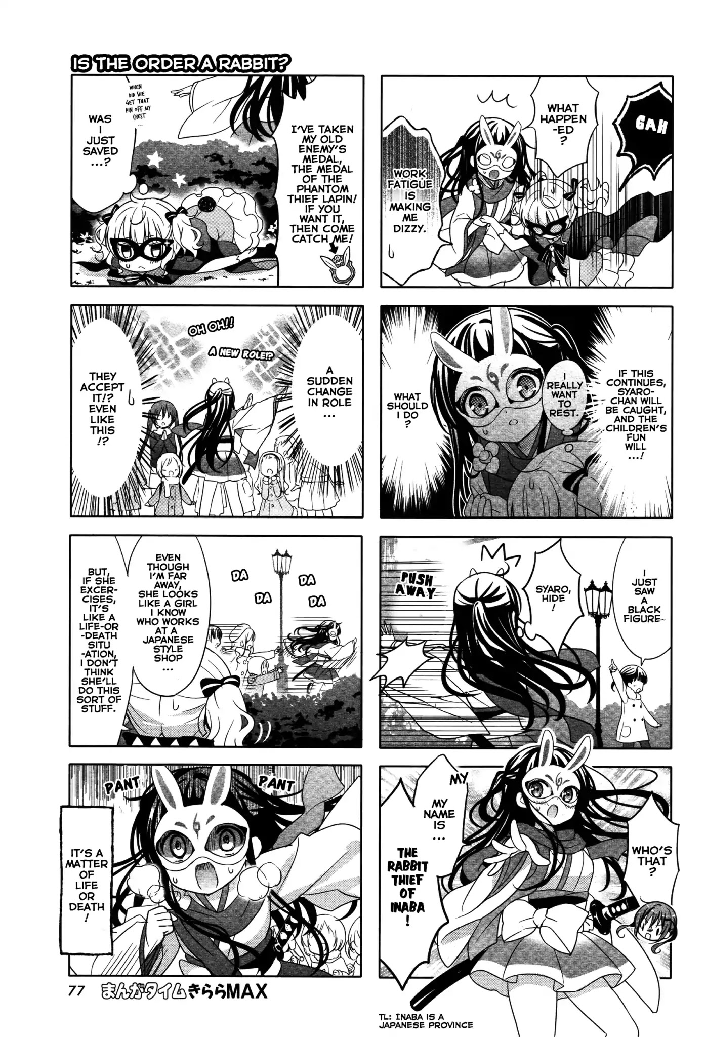 Gochuumon wa Usagi Desu ka? chapter 81 page 6