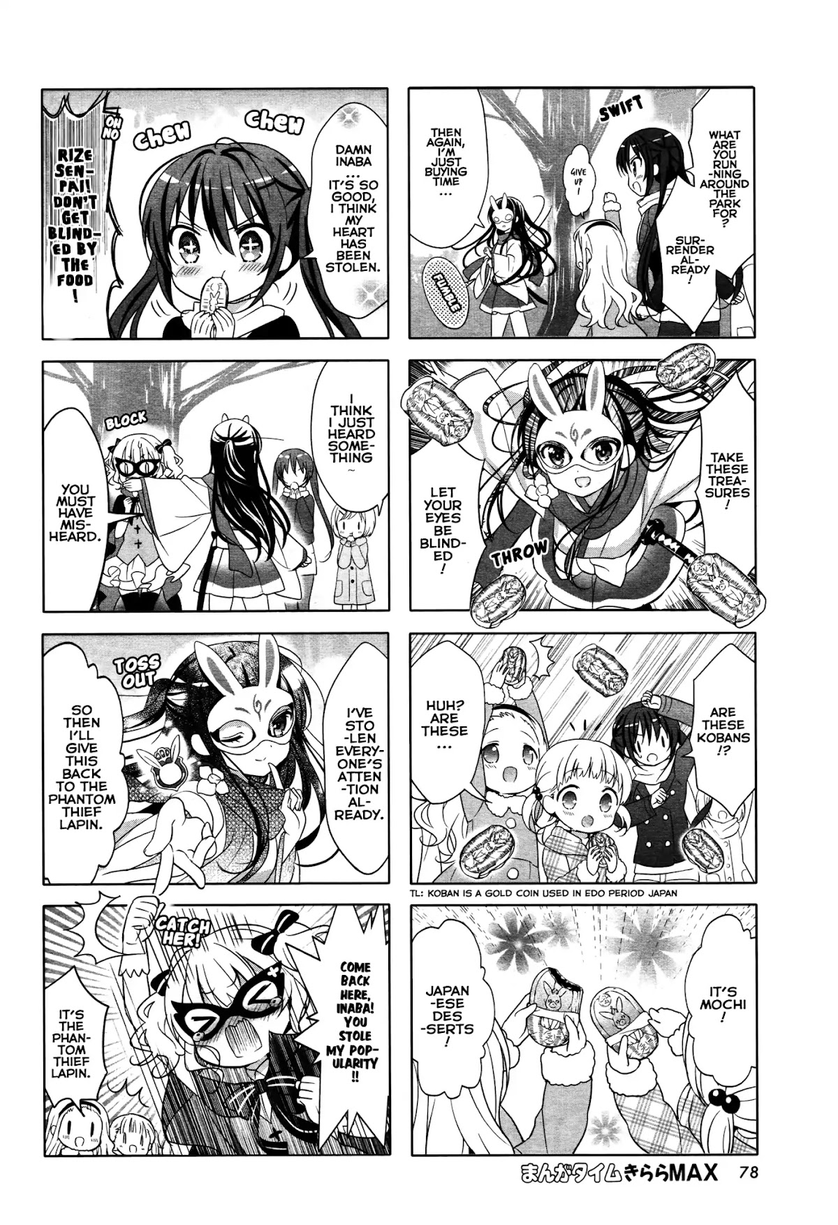 Gochuumon wa Usagi Desu ka? chapter 81 page 7