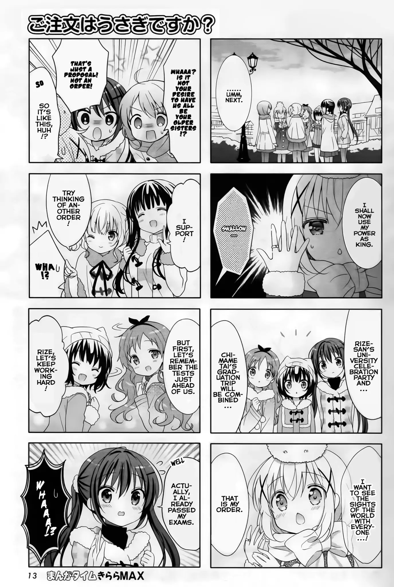 Gochuumon wa Usagi Desu ka? chapter 82 page 8