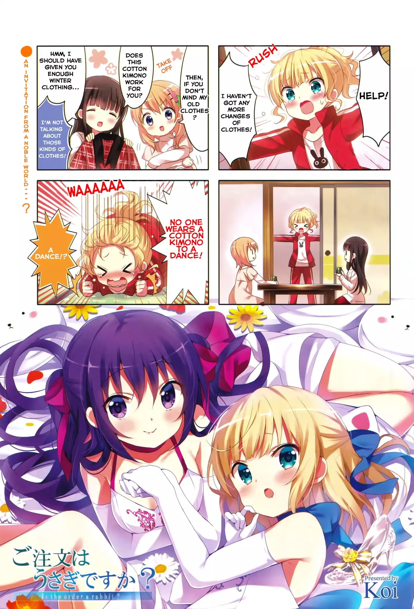 Gochuumon wa Usagi Desu ka? chapter 84 page 3