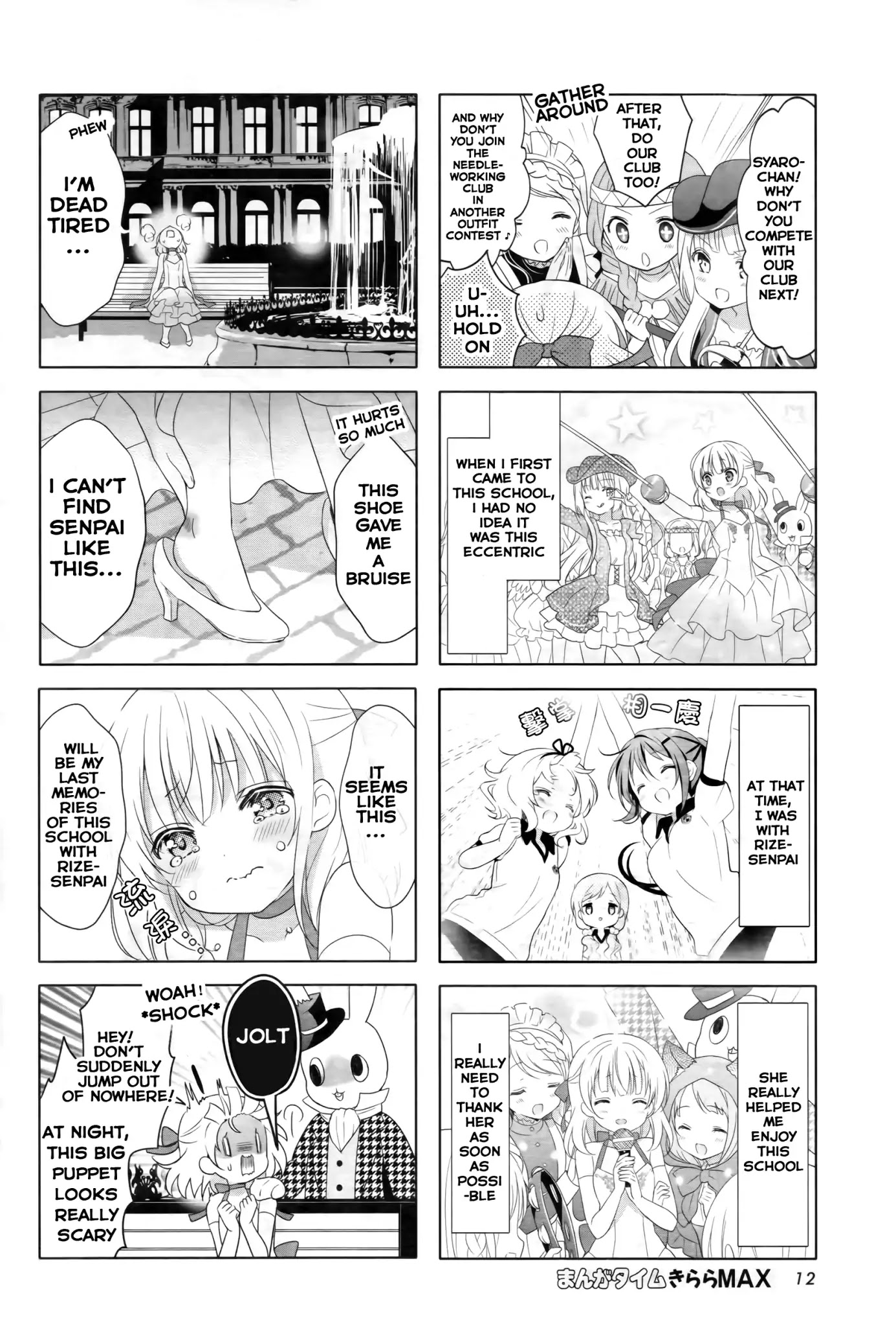 Gochuumon wa Usagi Desu ka? chapter 84 page 8