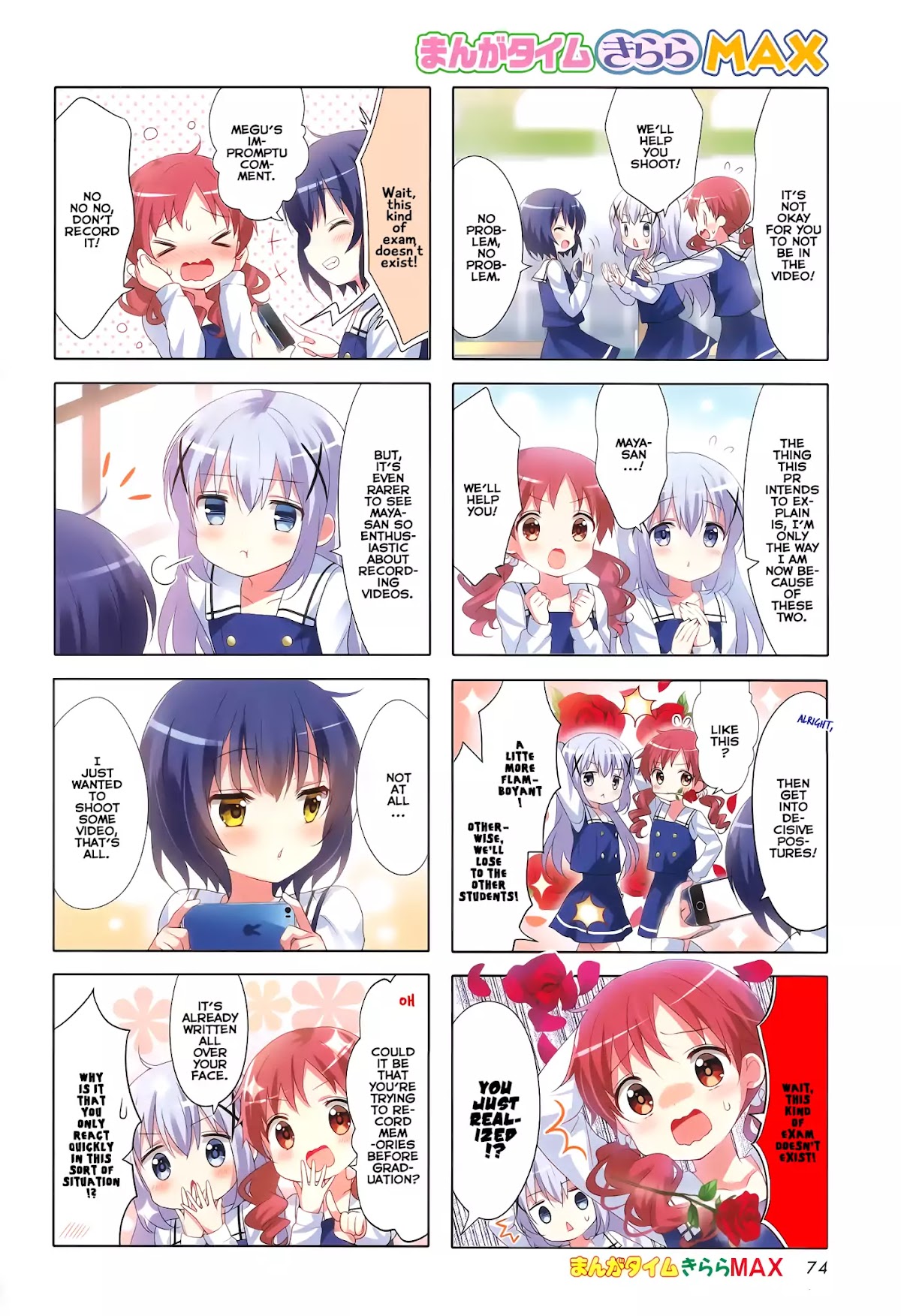 Gochuumon wa Usagi Desu ka? chapter 85 page 3