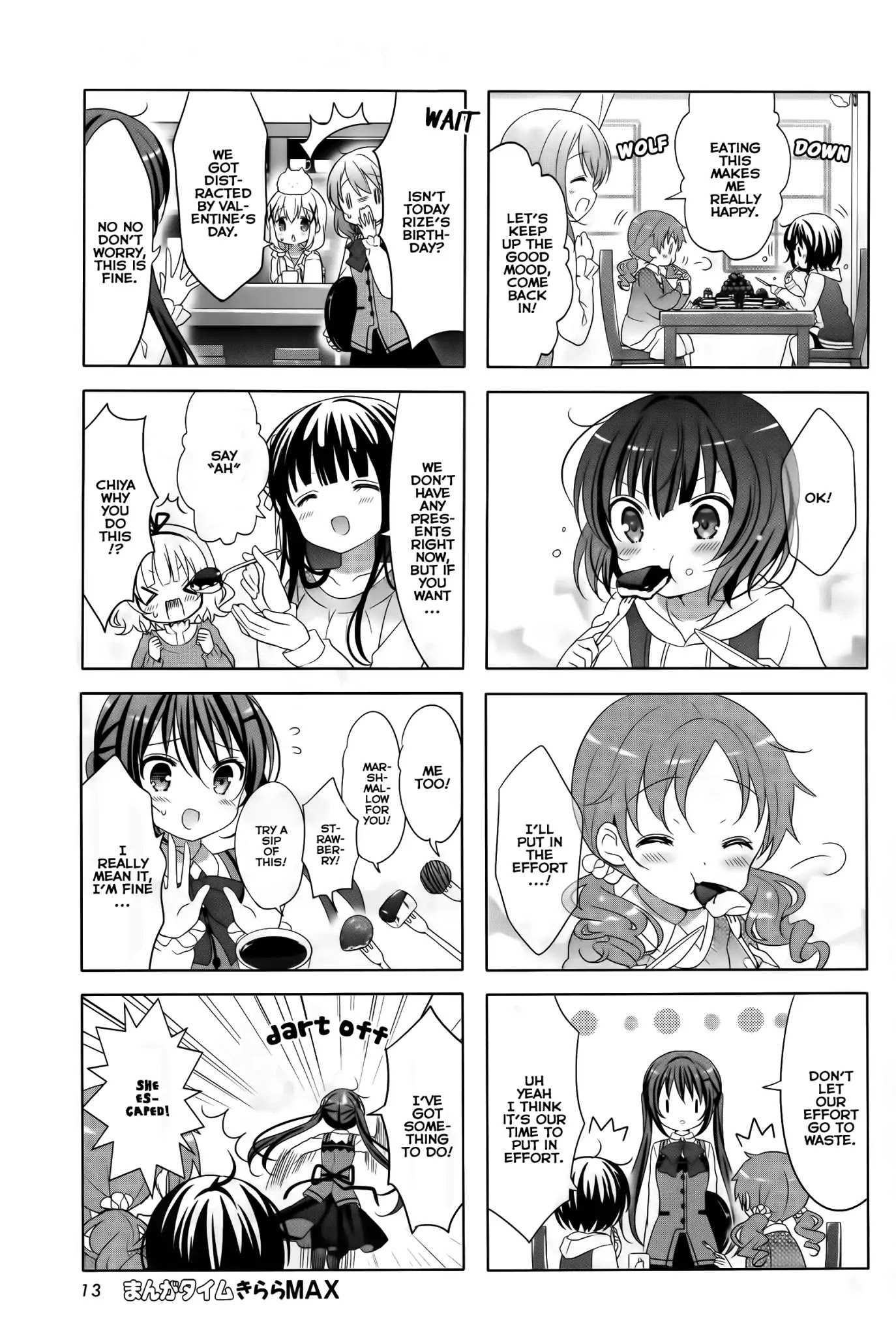 Gochuumon wa Usagi Desu ka? chapter 86 page 8