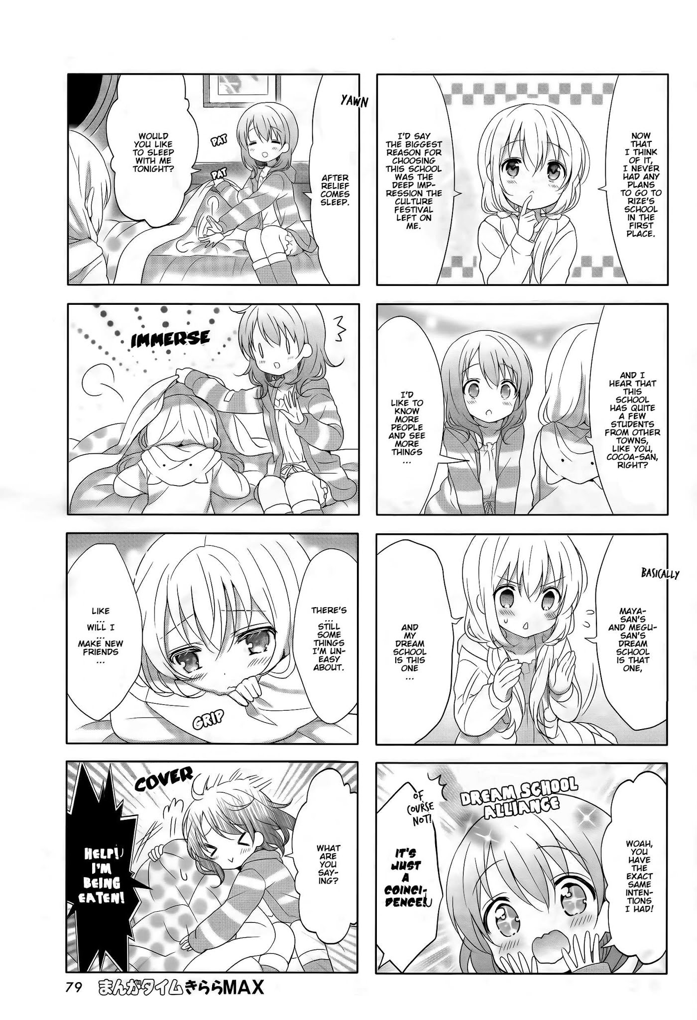 Gochuumon wa Usagi Desu ka? chapter 87 page 8