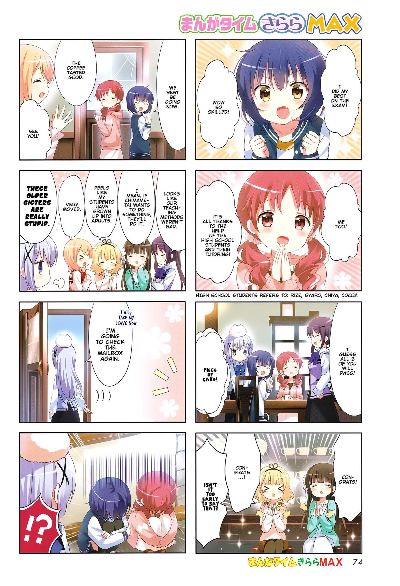 Gochuumon wa Usagi Desu ka? chapter 88 page 3
