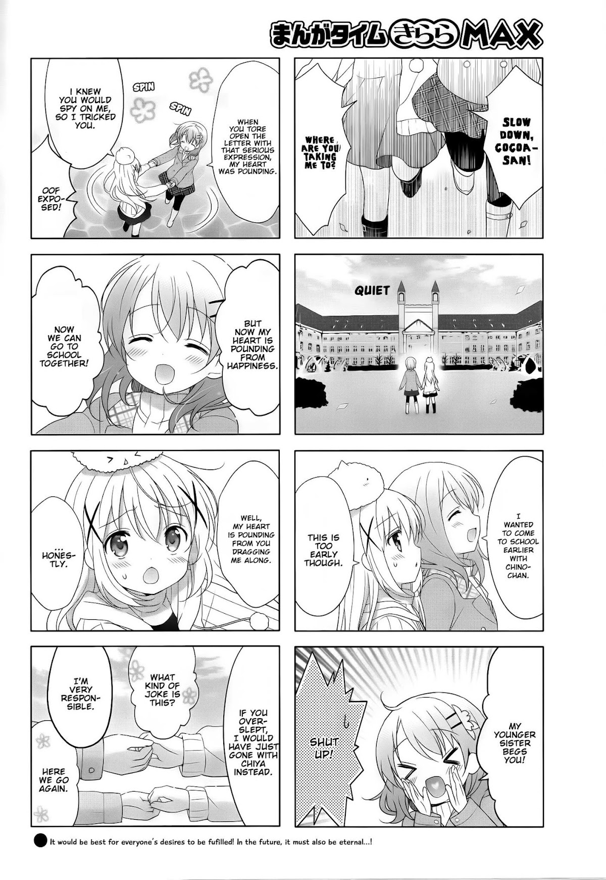 Gochuumon wa Usagi Desu ka? chapter 88 page 9