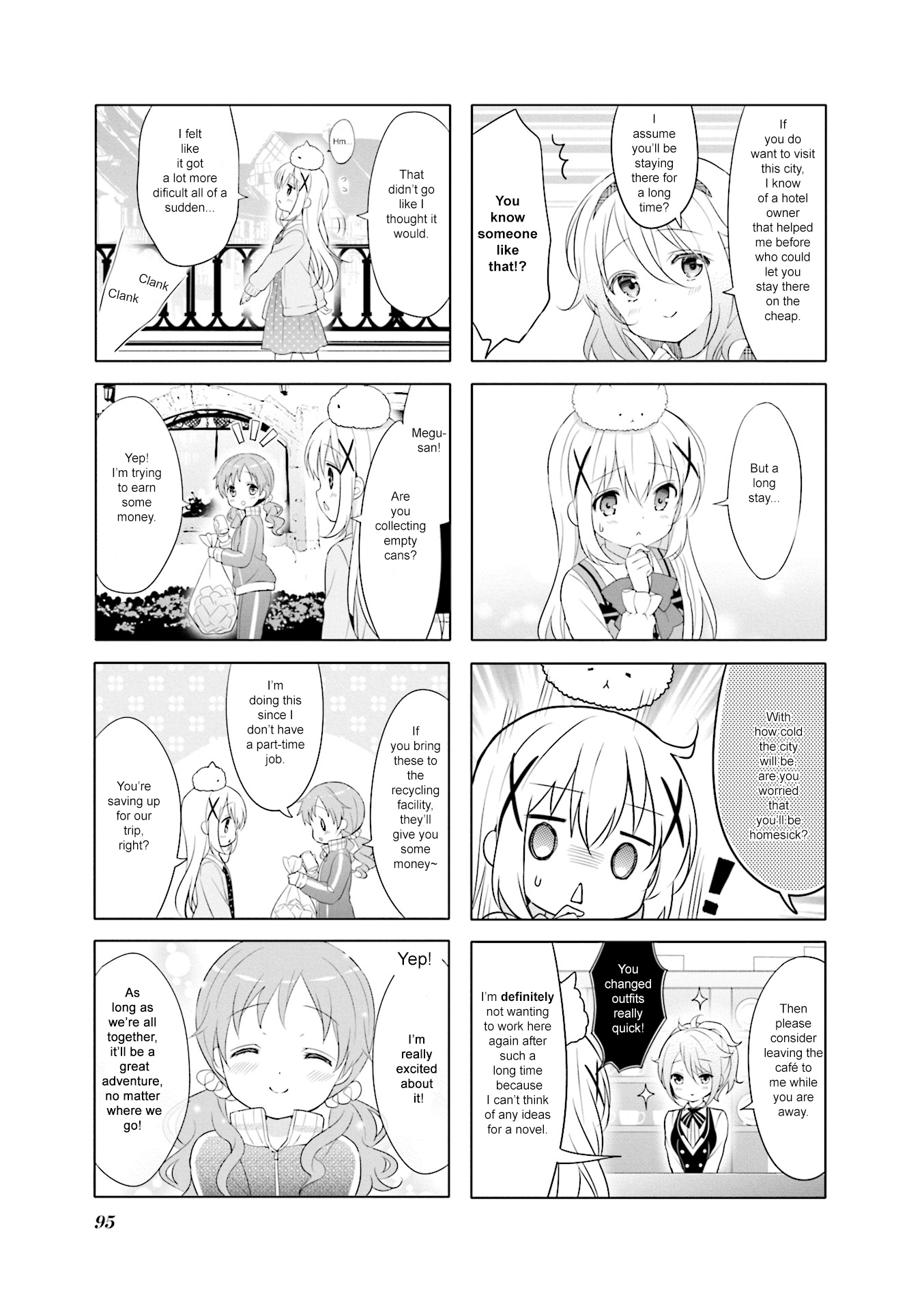 Gochuumon wa Usagi Desu ka? chapter 89 page 3