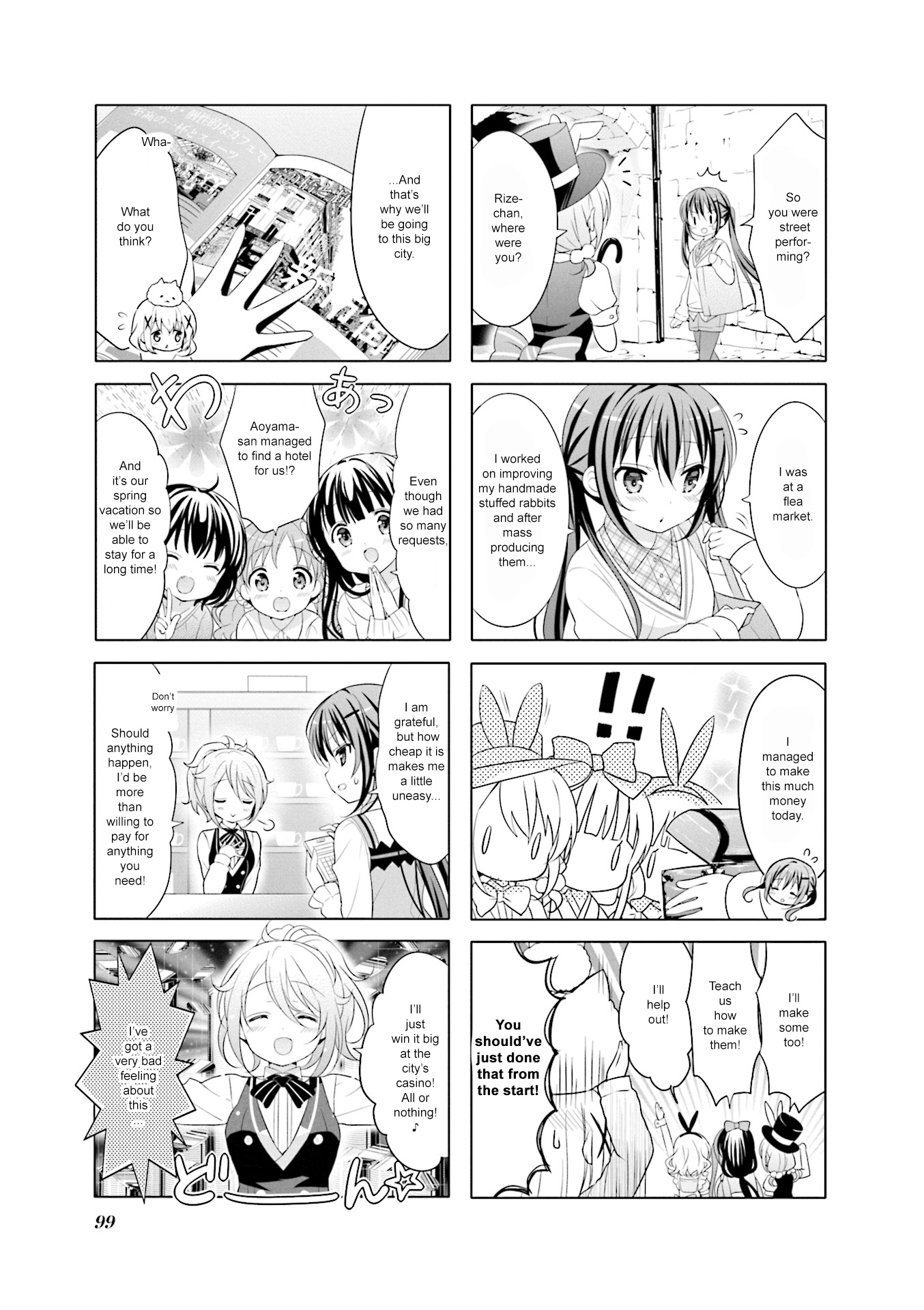 Gochuumon wa Usagi Desu ka? chapter 89 page 7