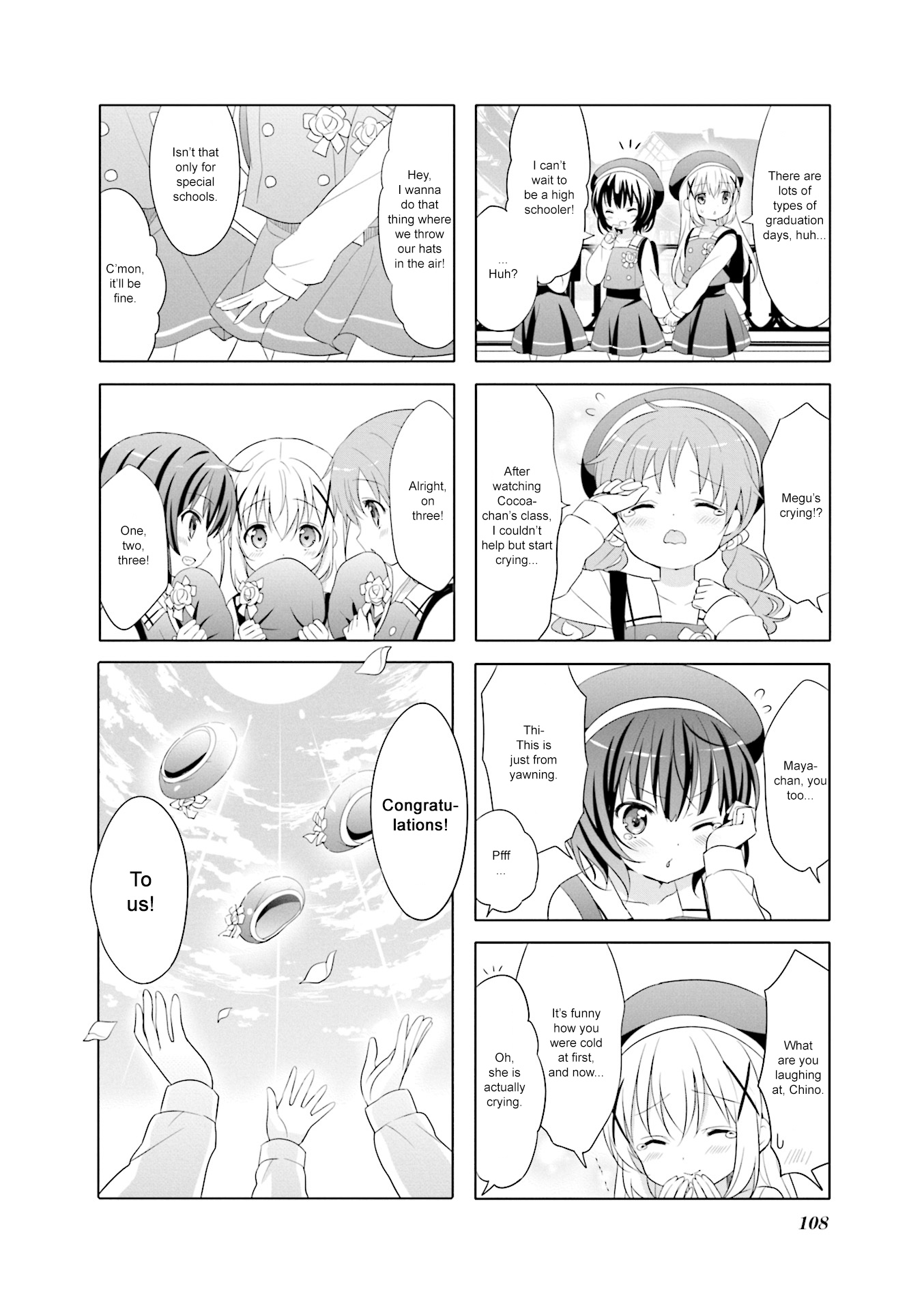 Gochuumon wa Usagi Desu ka? chapter 90 page 8