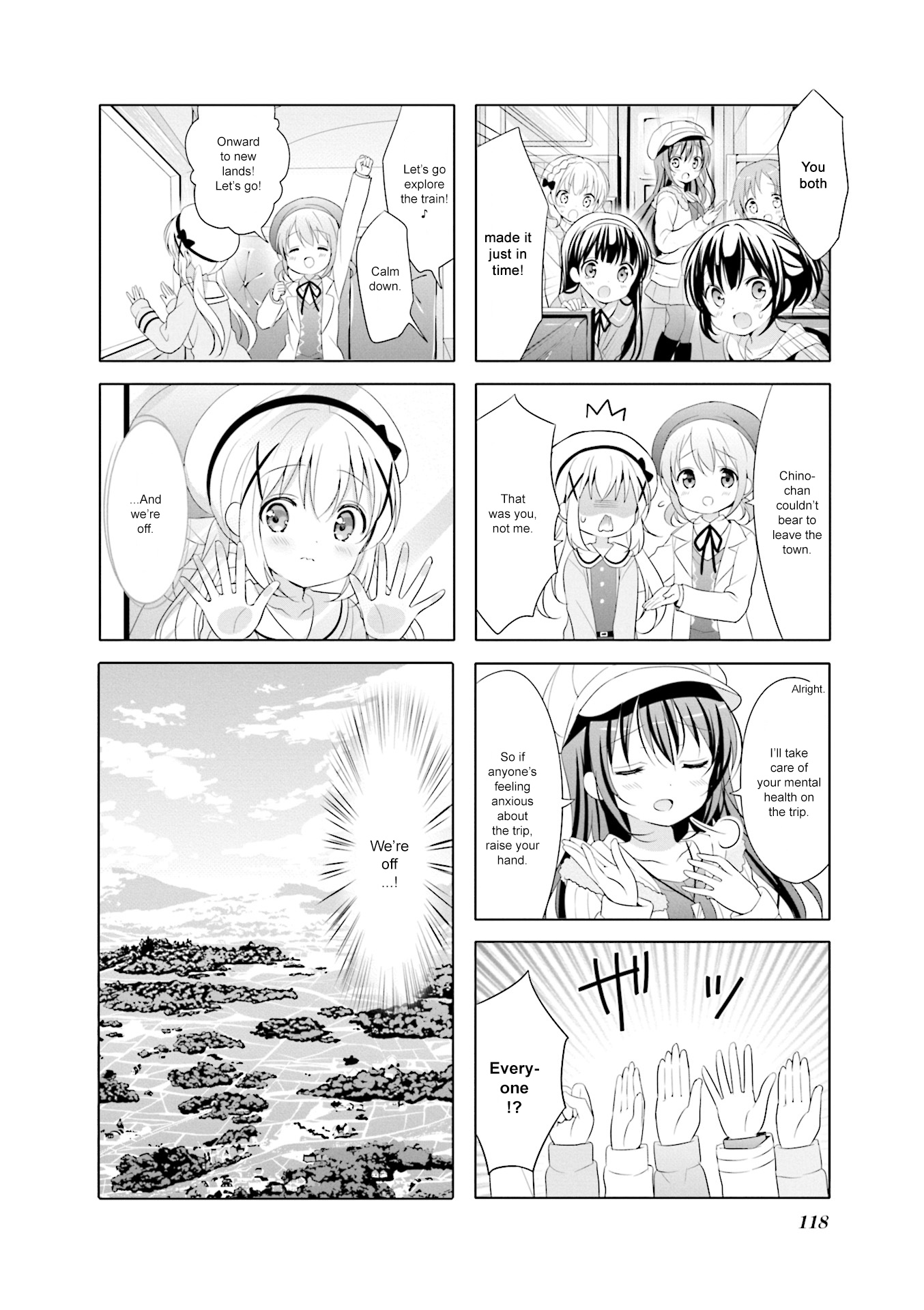 Gochuumon wa Usagi Desu ka? chapter 91 page 8