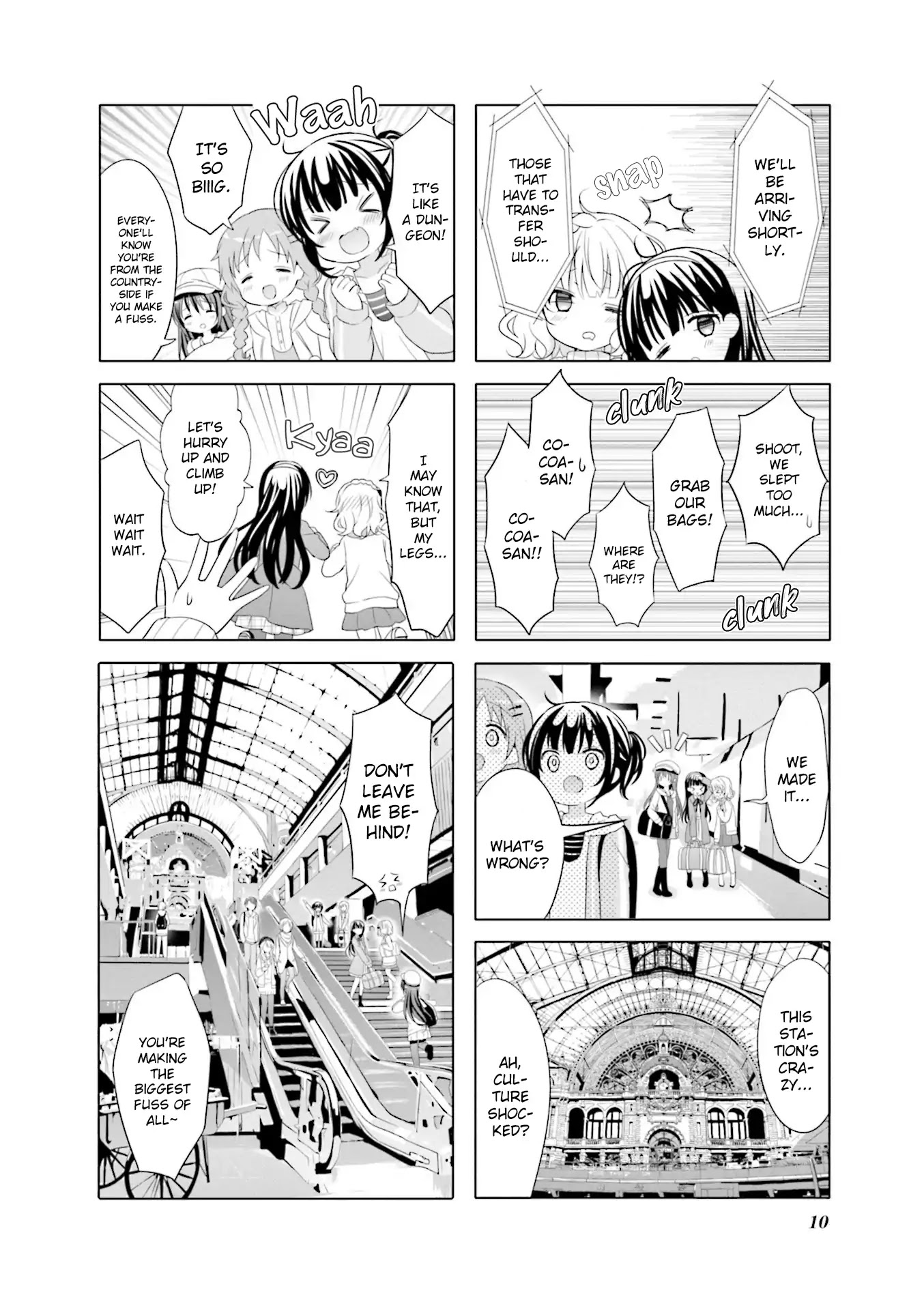 Gochuumon wa Usagi Desu ka? chapter 92 page 10