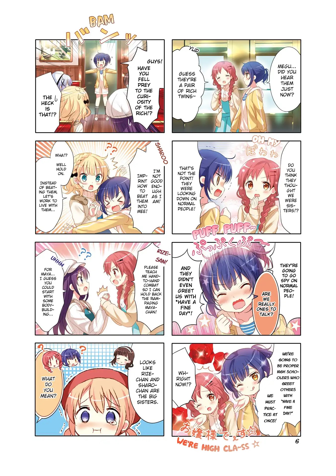 Gochuumon wa Usagi Desu ka? chapter 92 page 6