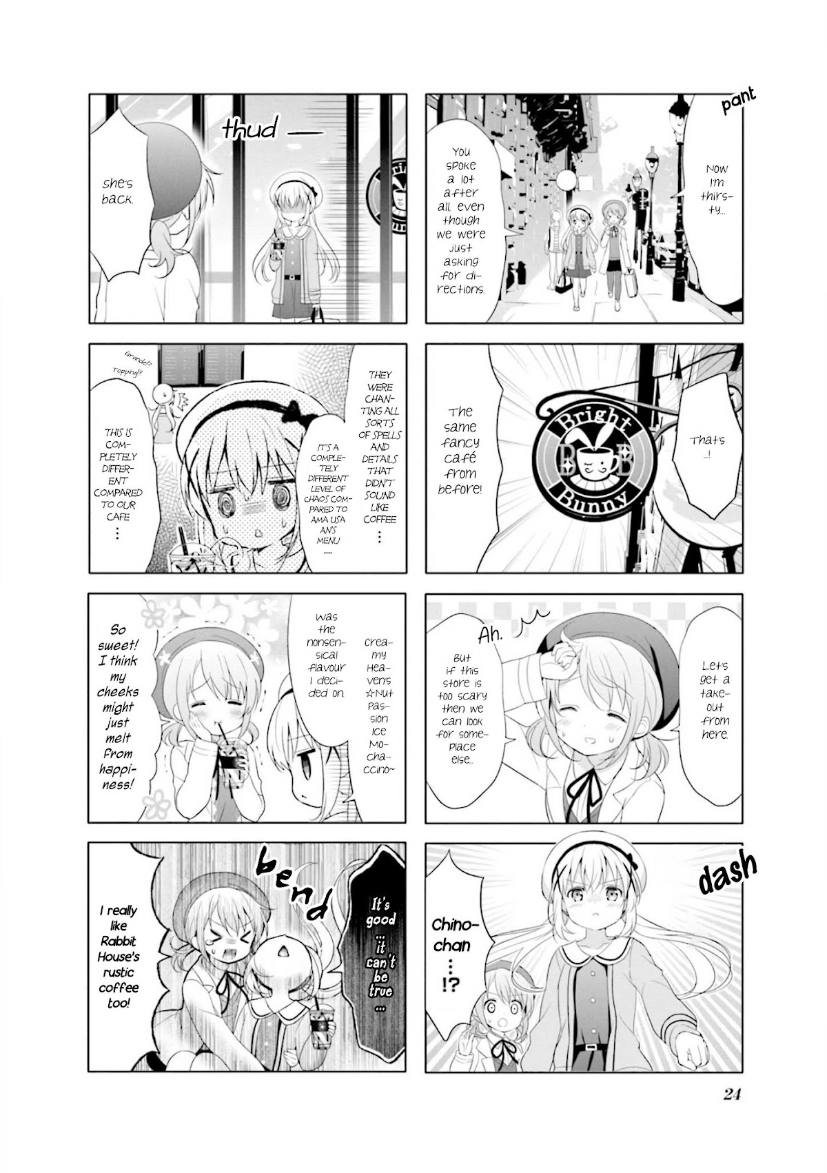 Gochuumon wa Usagi Desu ka? chapter 94 page 4