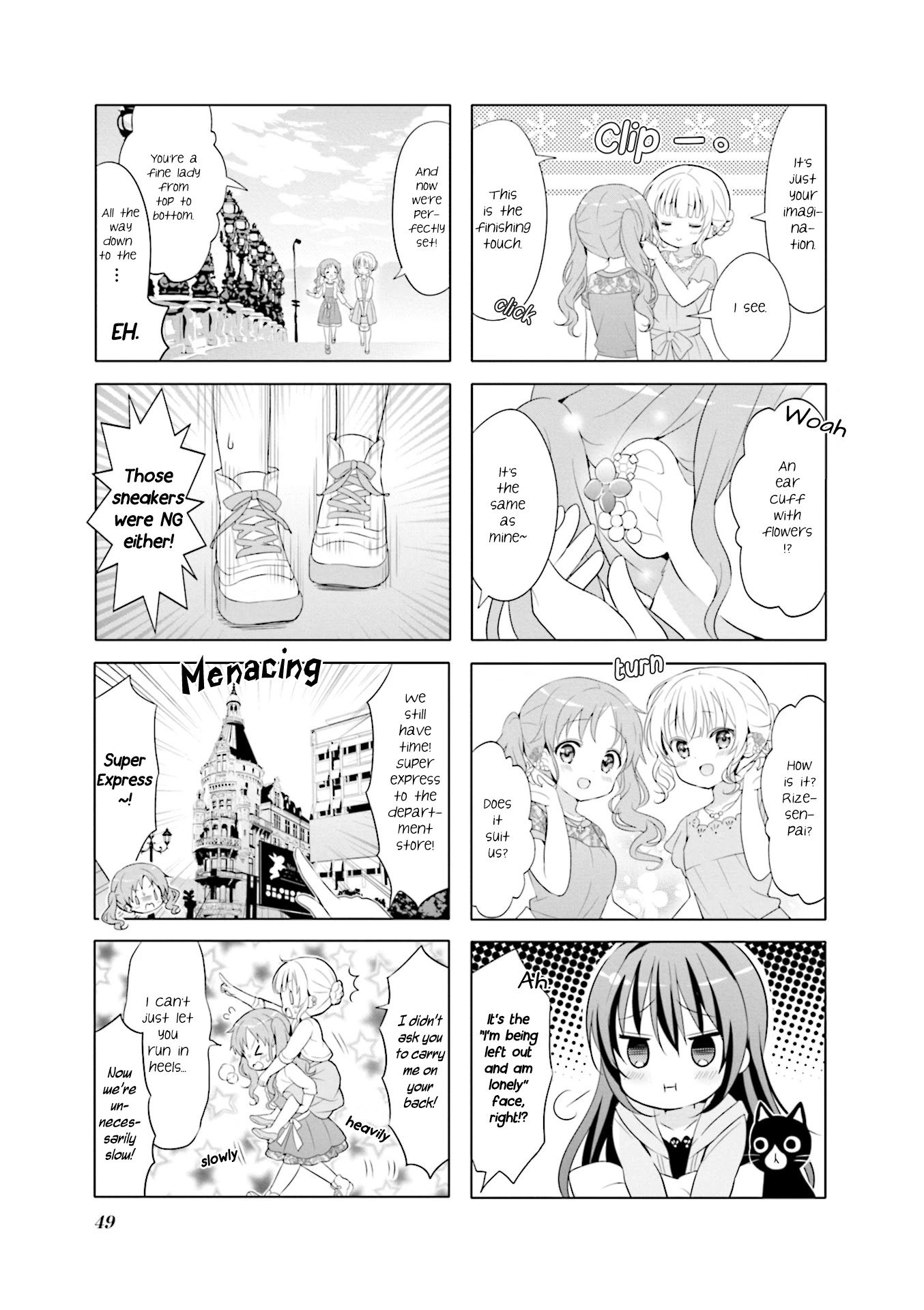 Gochuumon wa Usagi Desu ka? chapter 97 page 3