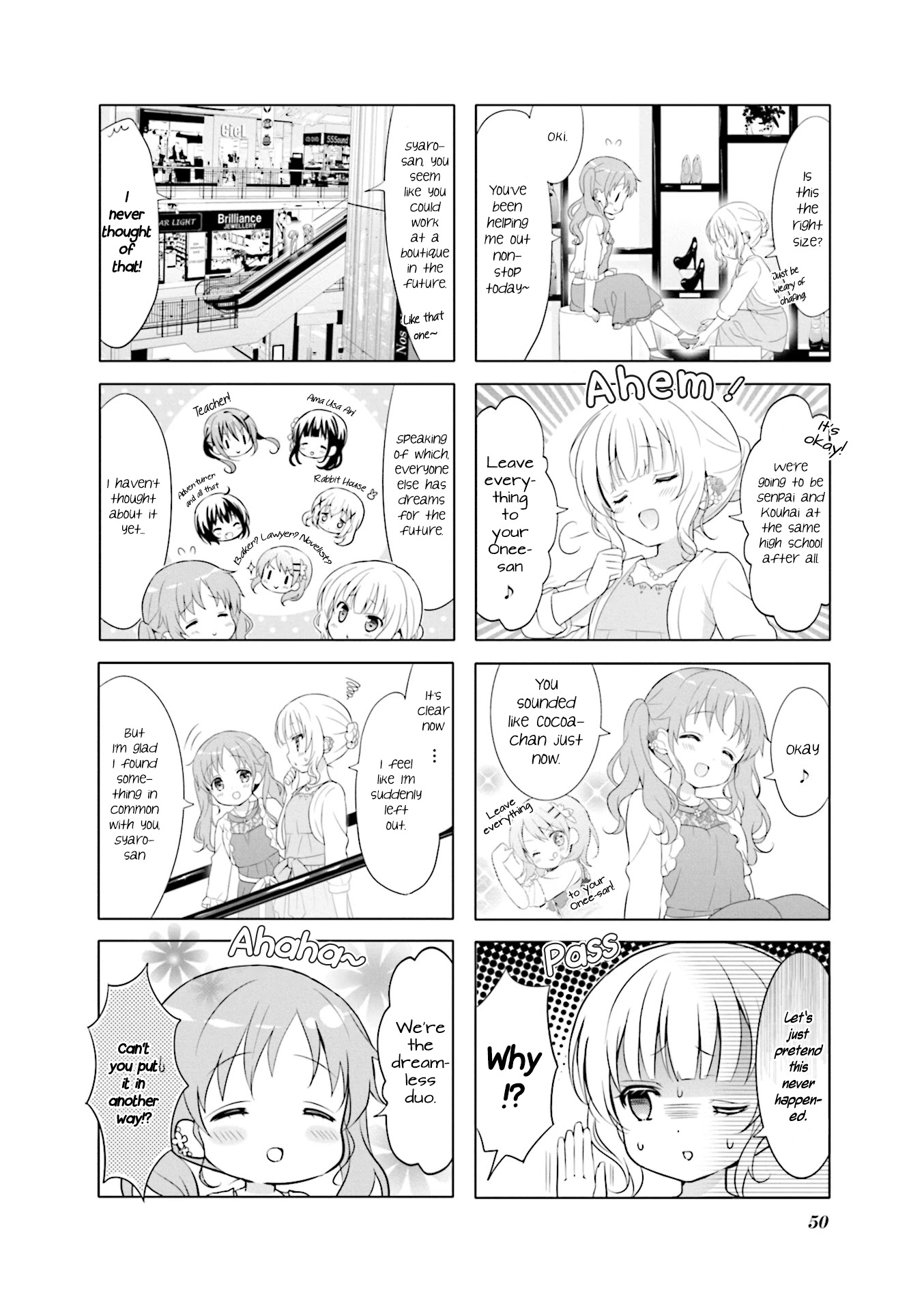 Gochuumon wa Usagi Desu ka? chapter 97 page 4