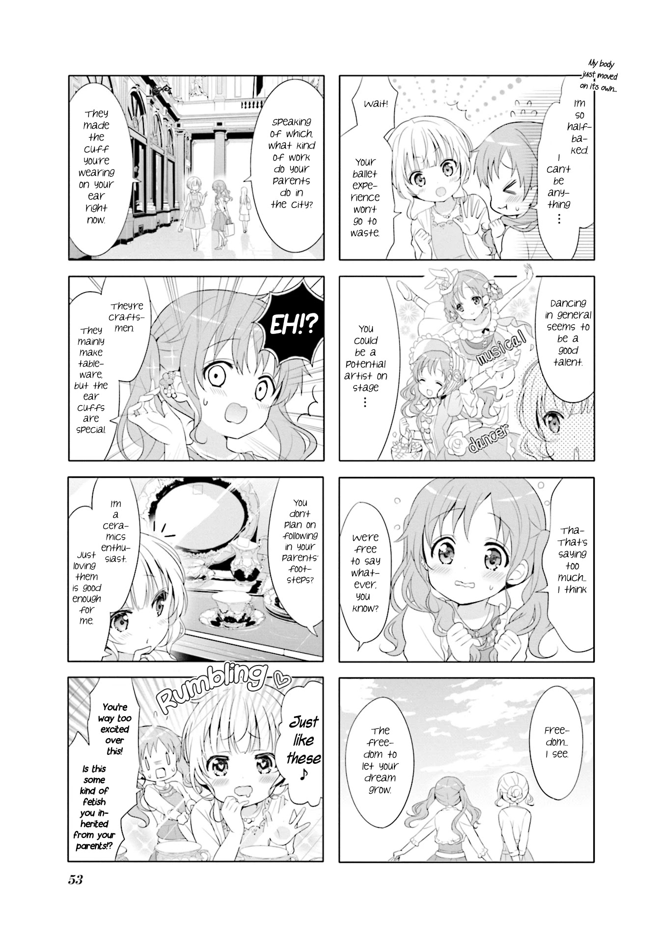 Gochuumon wa Usagi Desu ka? chapter 97 page 7