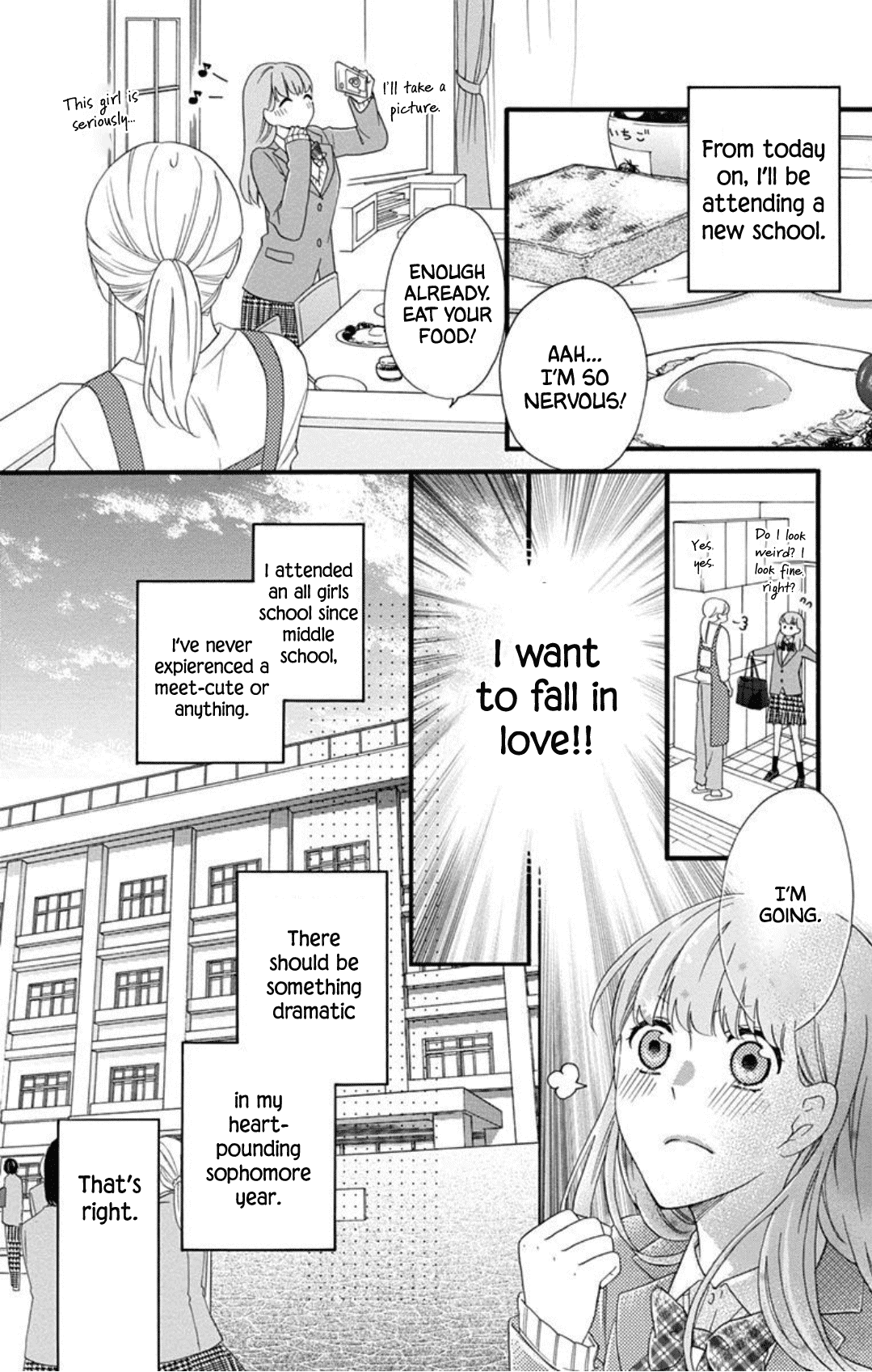 God is Telling Me to Fall in Love chapter 1 page 7