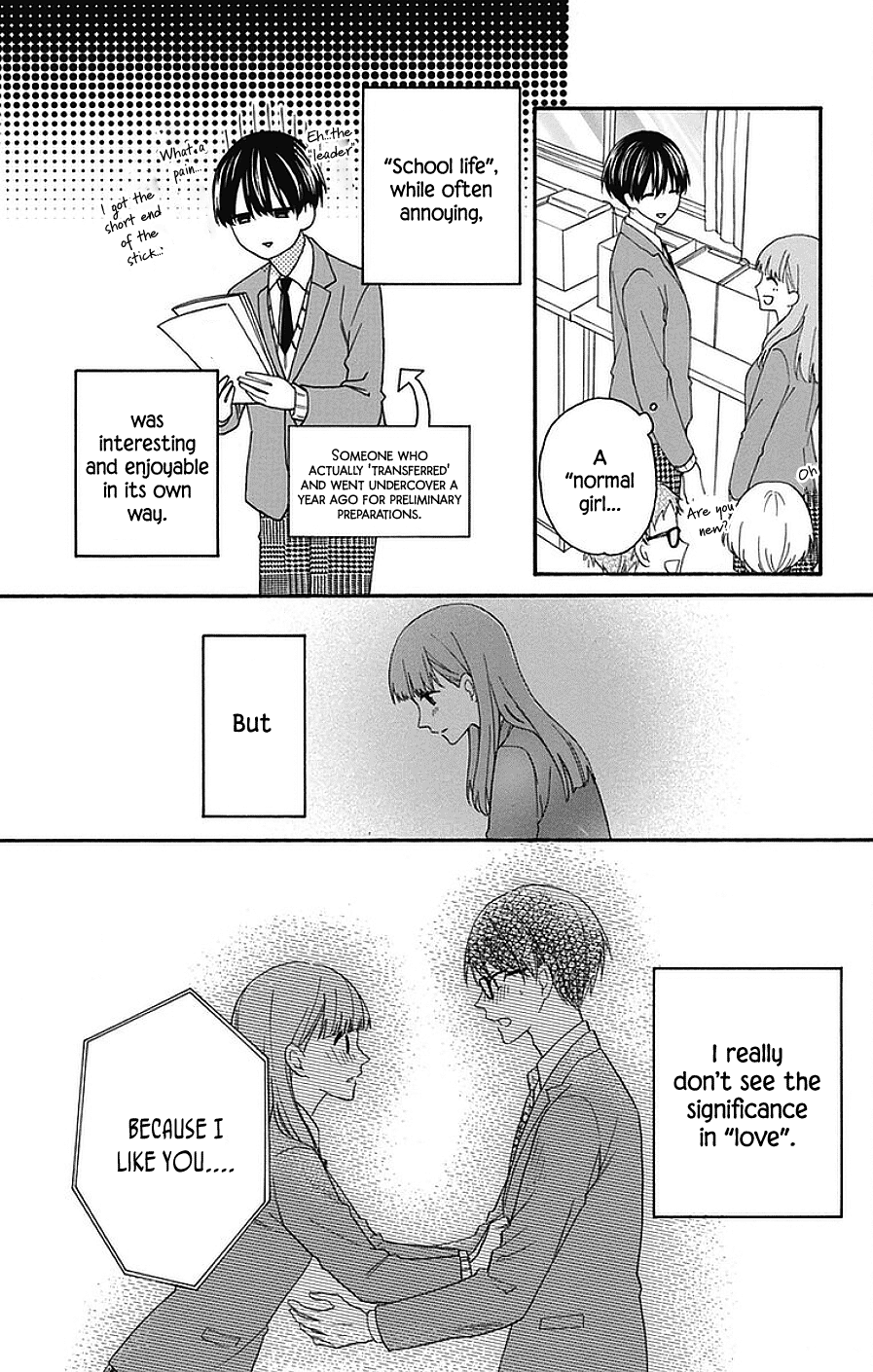 God is Telling Me to Fall in Love chapter 30.5 page 5