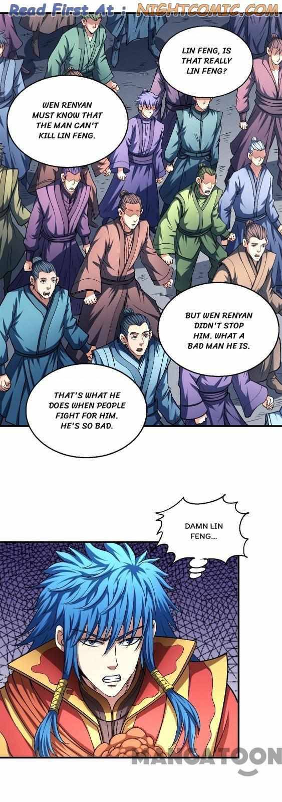 God of Martial Arts chapter 408 page 1