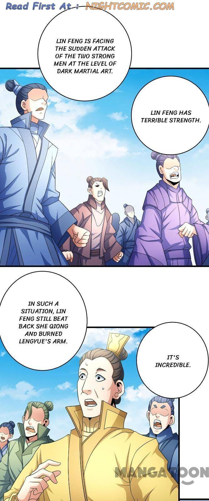 God of Martial Arts chapter 458 page 1