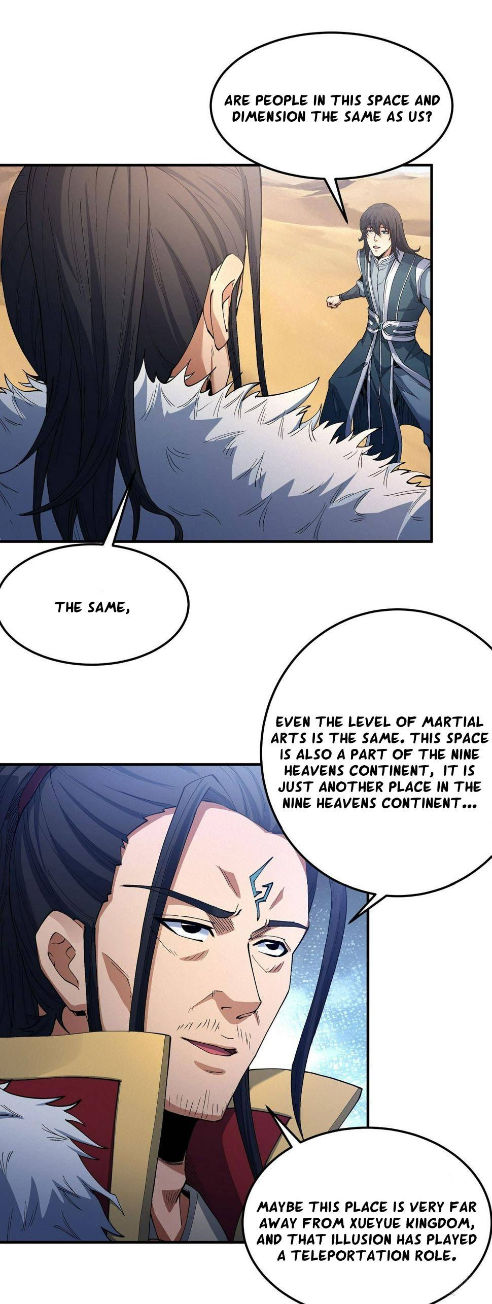 God of Martial Arts chapter 572 page 1