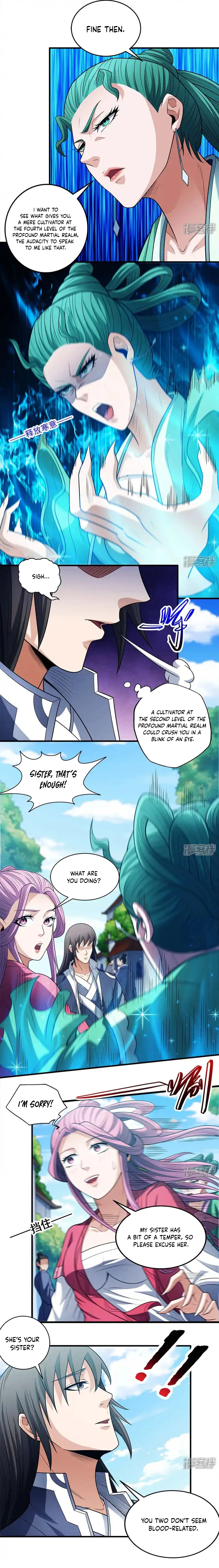 God of Martial Arts chapter 677 page 2