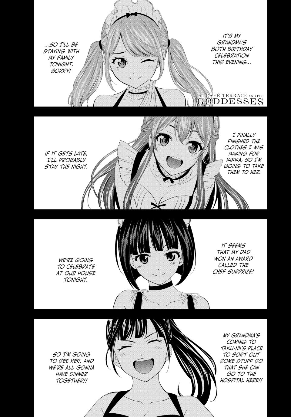 Goddess Café Terrace chapter 164 page 1