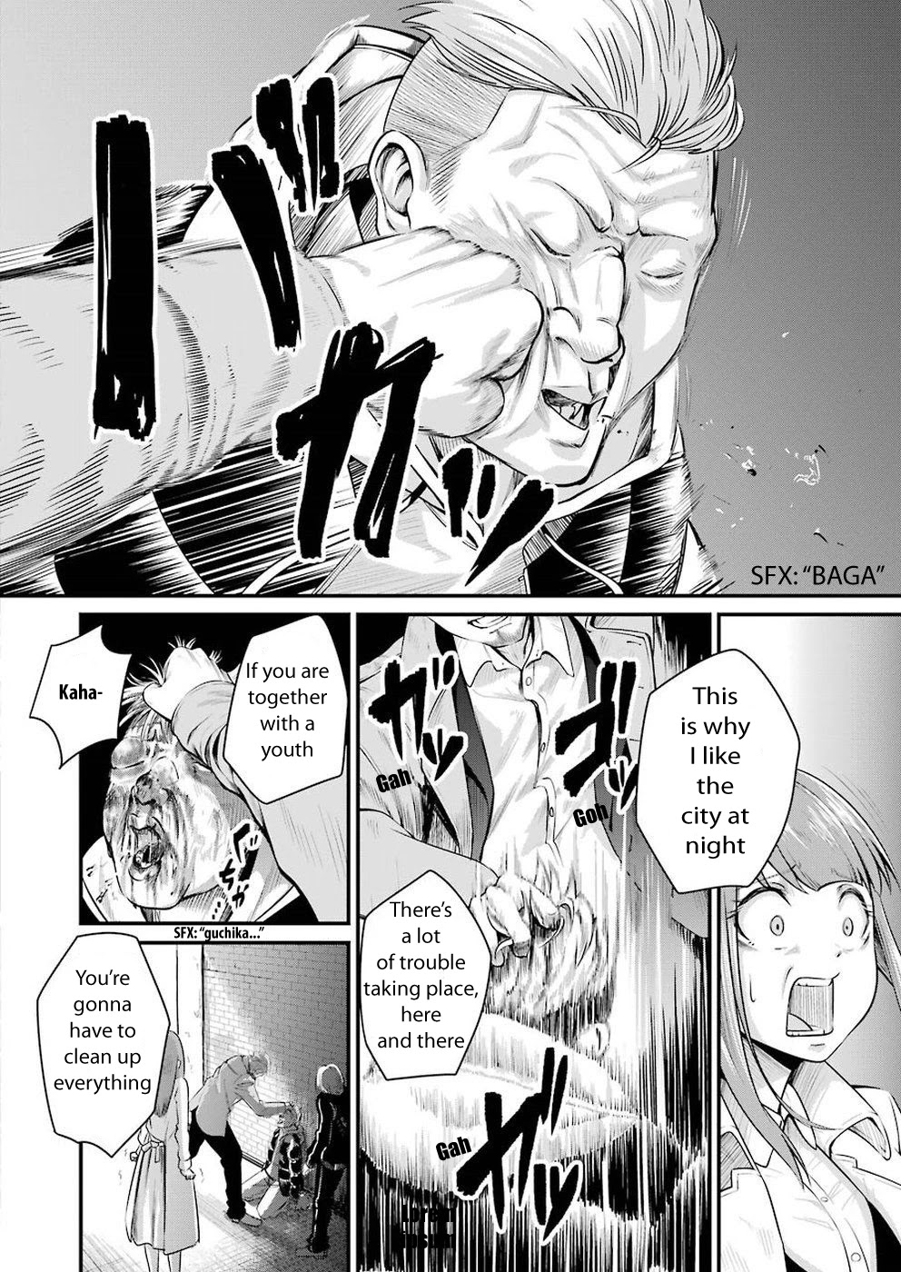 Gokudou Parasites chapter 1 page 14