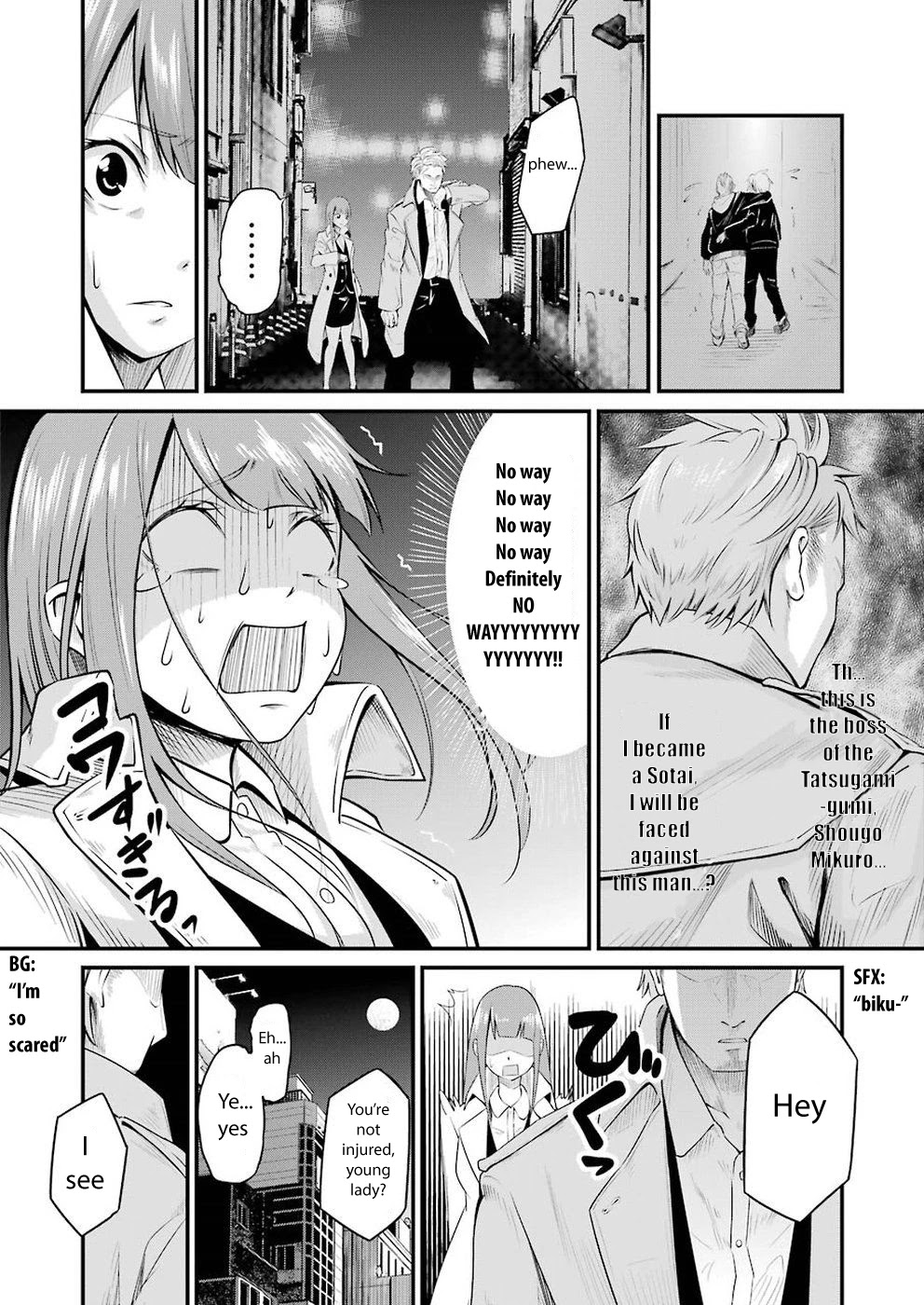 Gokudou Parasites chapter 1 page 16