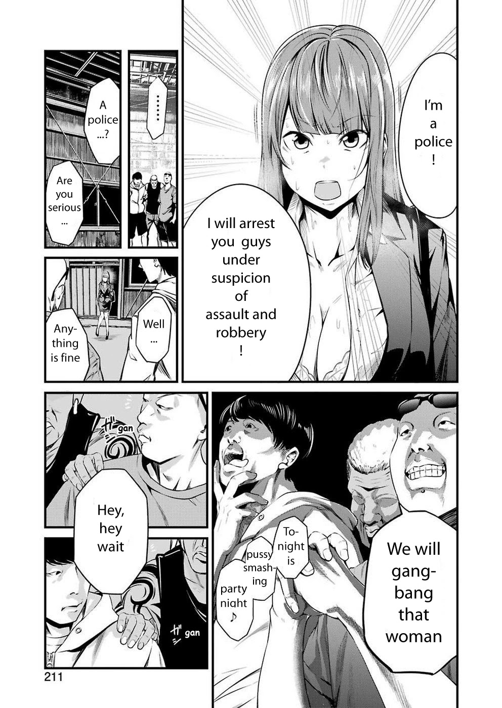 Gokudou Parasites chapter 13 page 7