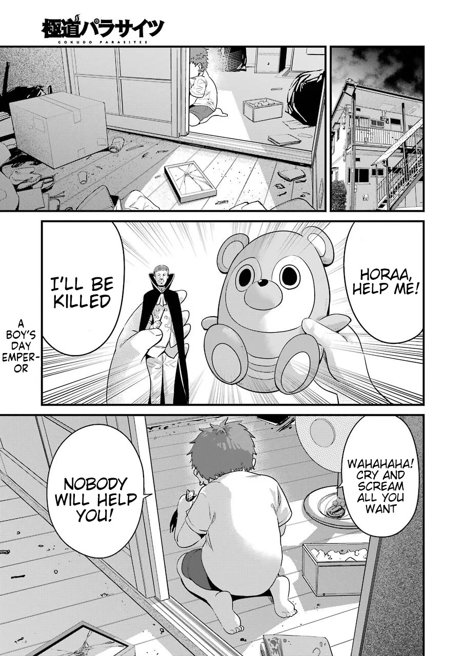 Gokudou Parasites chapter 28 page 2